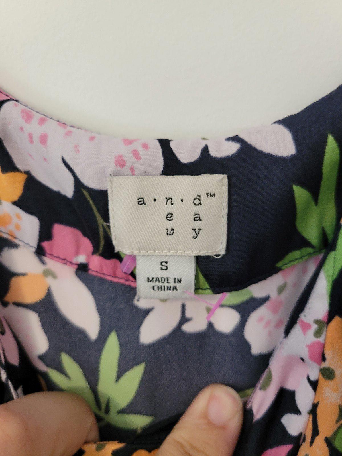 Other Stylish Floral Print Tank Top by a new day- Size Small Size S / US 4 / IT 40 - 3 Thumbnail
