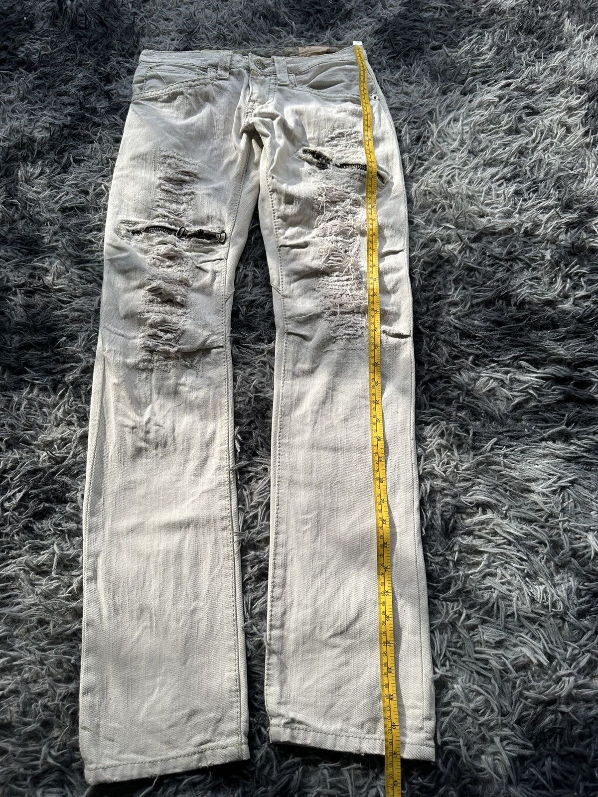 14th Addiction Y2k Solberry gothic j-rock distressed denim Size US 30 / EU 46 - 17 Thumbnail