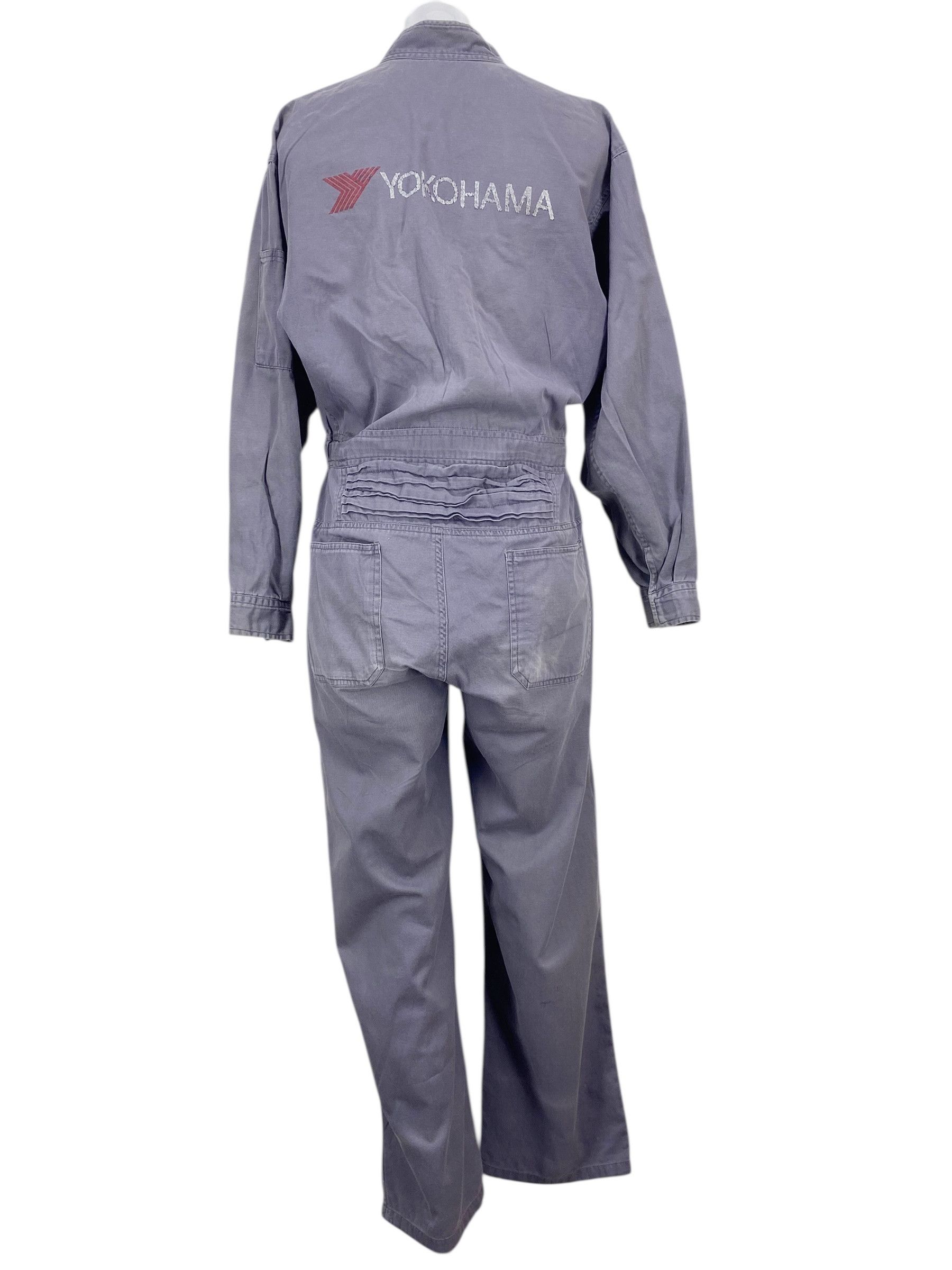 Vintage Yokohama JDM Motorsport Coverall Jumpsuit Size US 33 - 1 Thumbnail