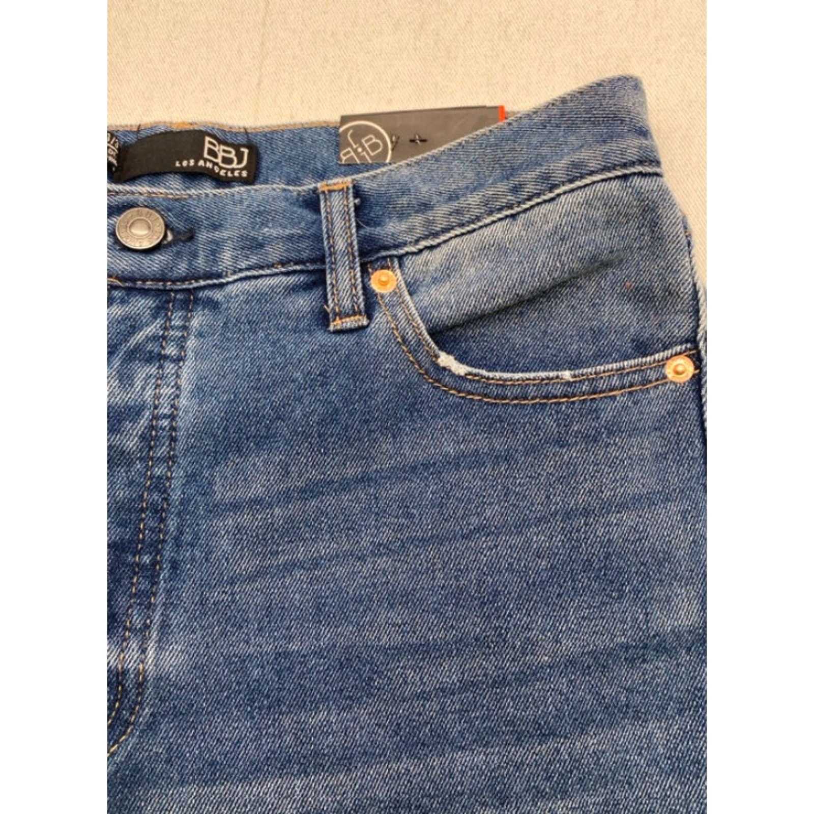 Denime VINTAGE NWT BoomBoom Womens Blue Denim Jeans Size 11/30 30x27.5 Straight Leg 3267 NEW Size 32" / US 10 / IT 46 - 3 Thumbnail