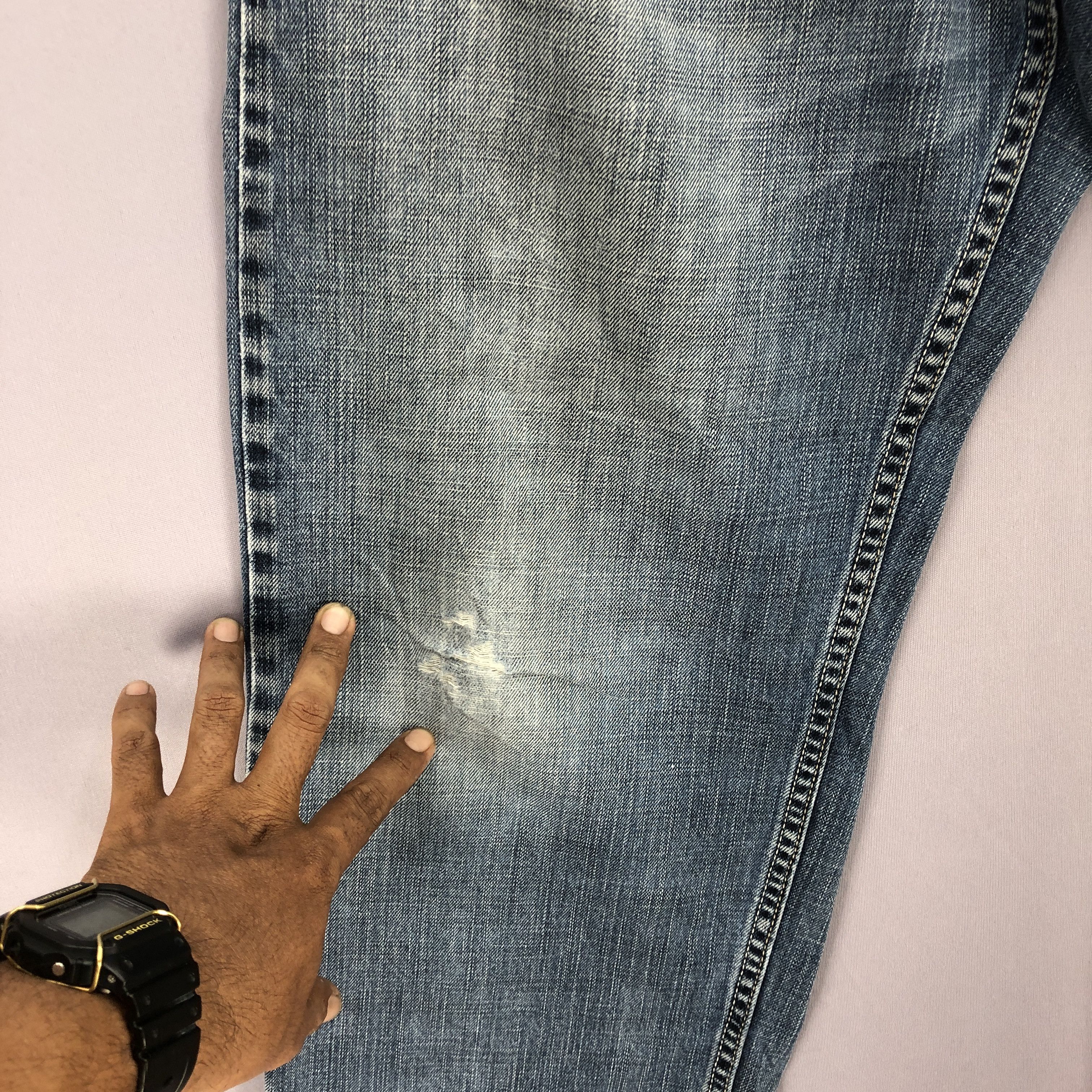 Levi's × Vintage Vintage Levis Jeans Levi's 559 Blue Wash Denim Pants Size US 34 / EU 50 - 11 Thumbnail