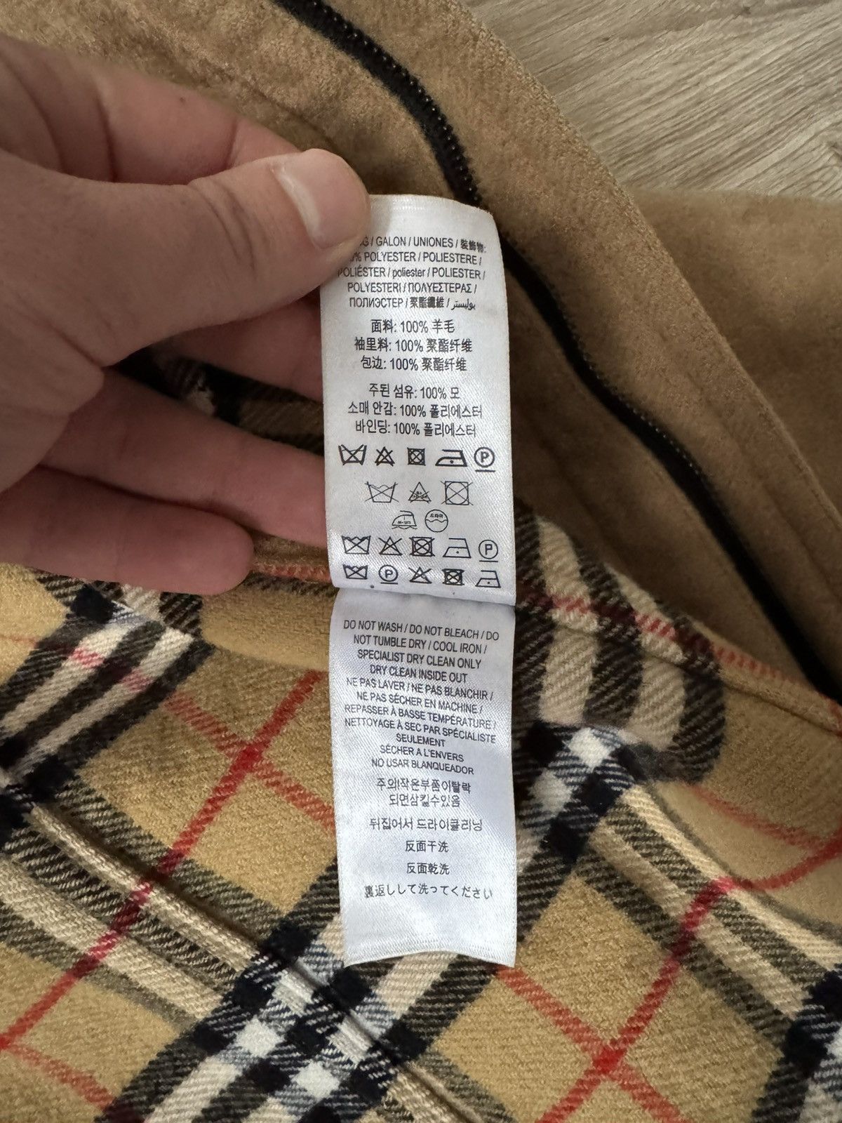 Burberry Burberry Children Nova Check Wool Coat Jacket Size 6 years Size US XXS / EU 40 - 12 Thumbnail