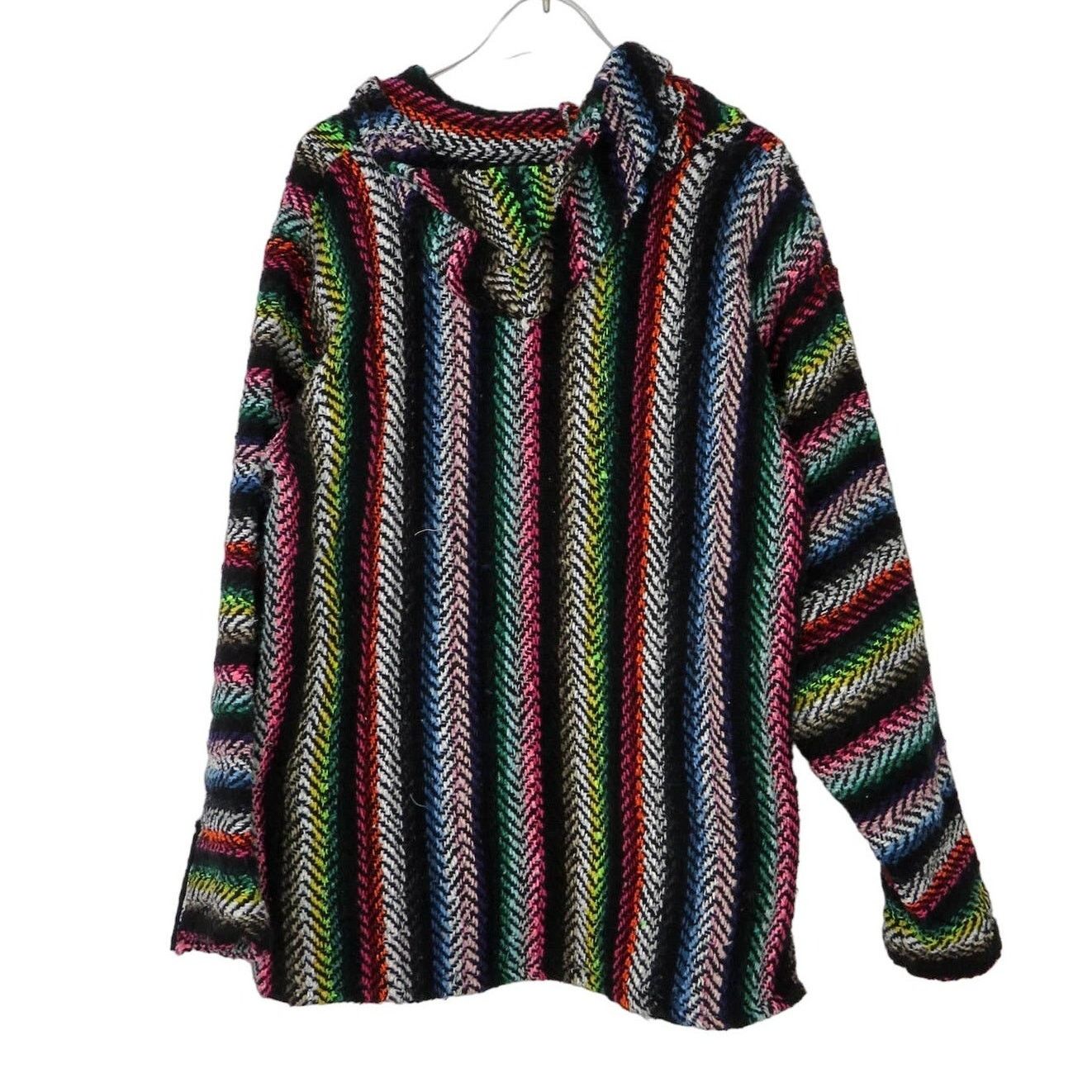Vintage Vintage Earth Ragz Rainbow Drug Rug Pullover Jacket Medium Size US M / EU 48-50 / 2 - 2 Thumbnail