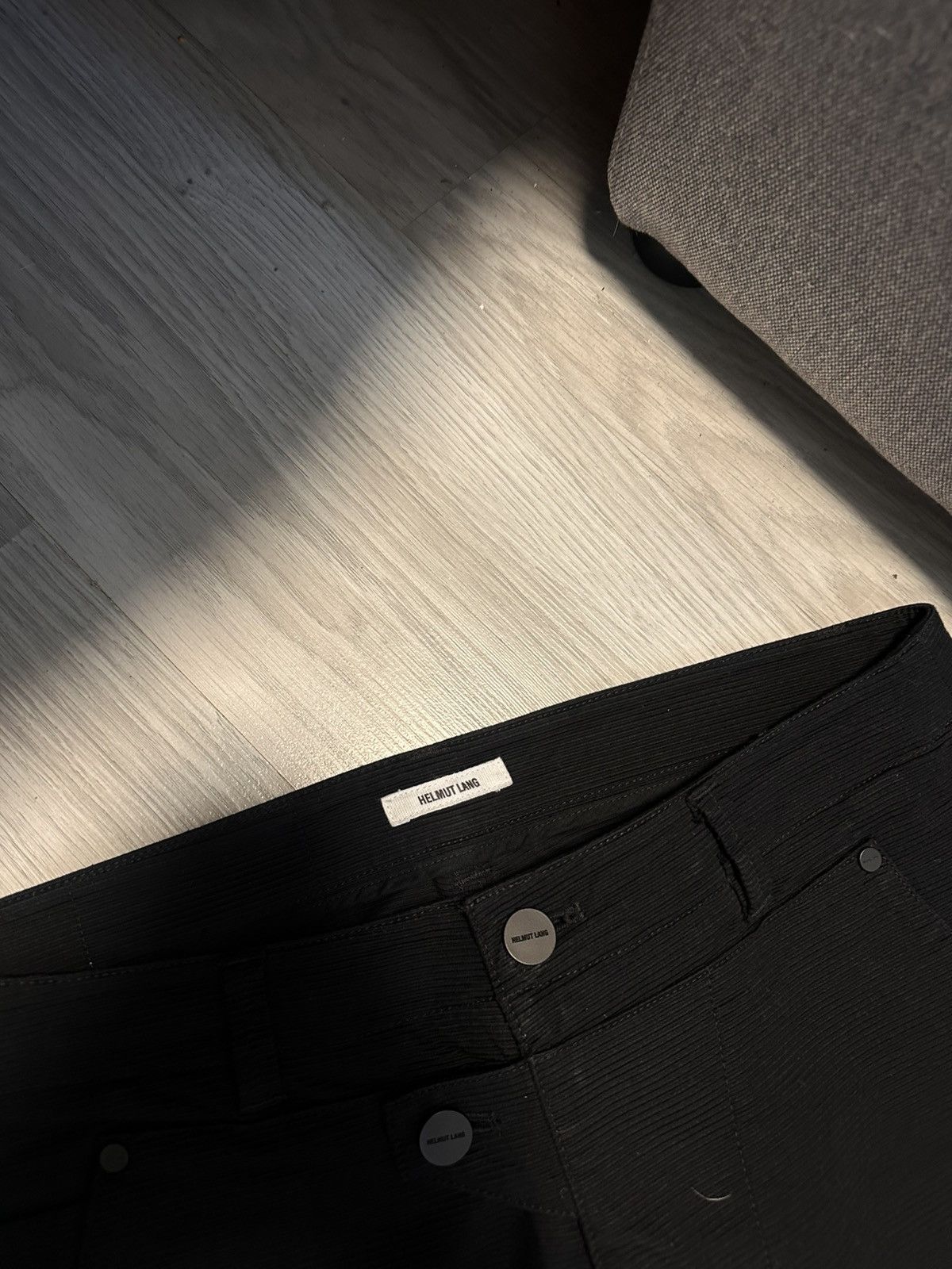 Helmut Lang Helmut Lang Black Pants 30 Size Luxury Style Size US 30 / EU 46 - 4 Thumbnail