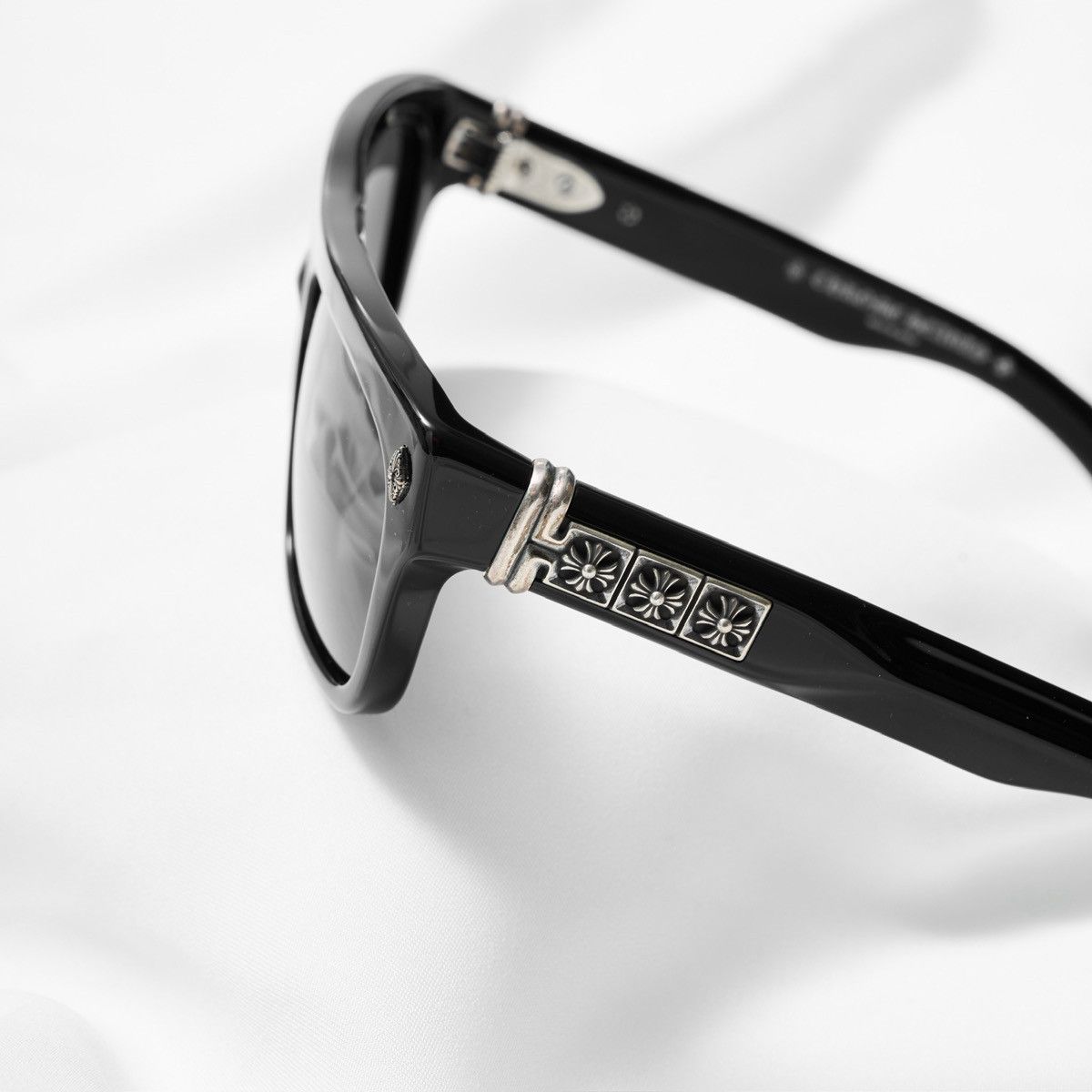 Chrome Hearts CHROME HEARTS SLUSS BUSSIN II BLACK SUNGLASSES Size ONE SIZE - 3 Thumbnail