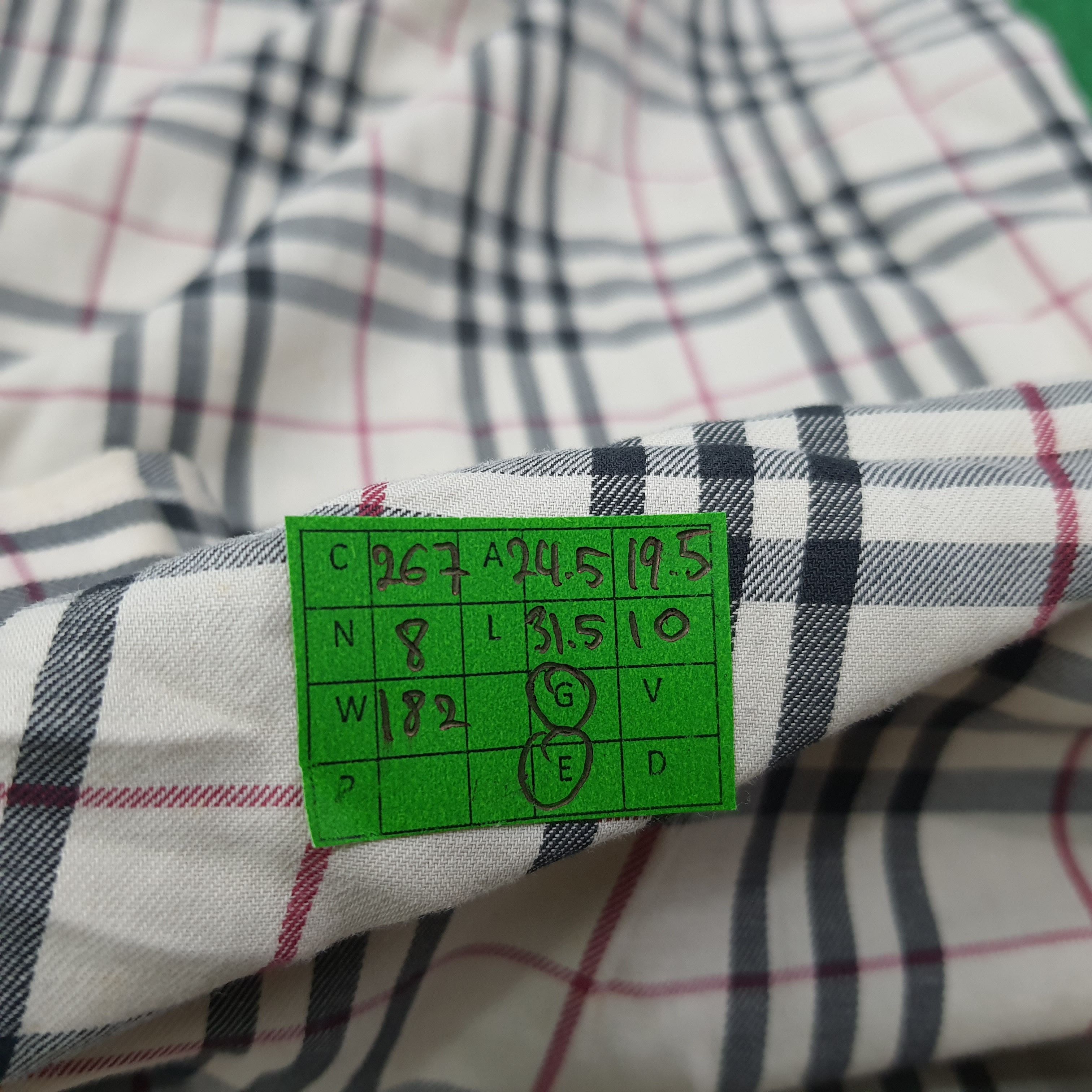 Burberry Vintage Burberry London Nova Check Button Up Shirt C267N8 Size US L / EU 52-54 / 3 - 8 Thumbnail
