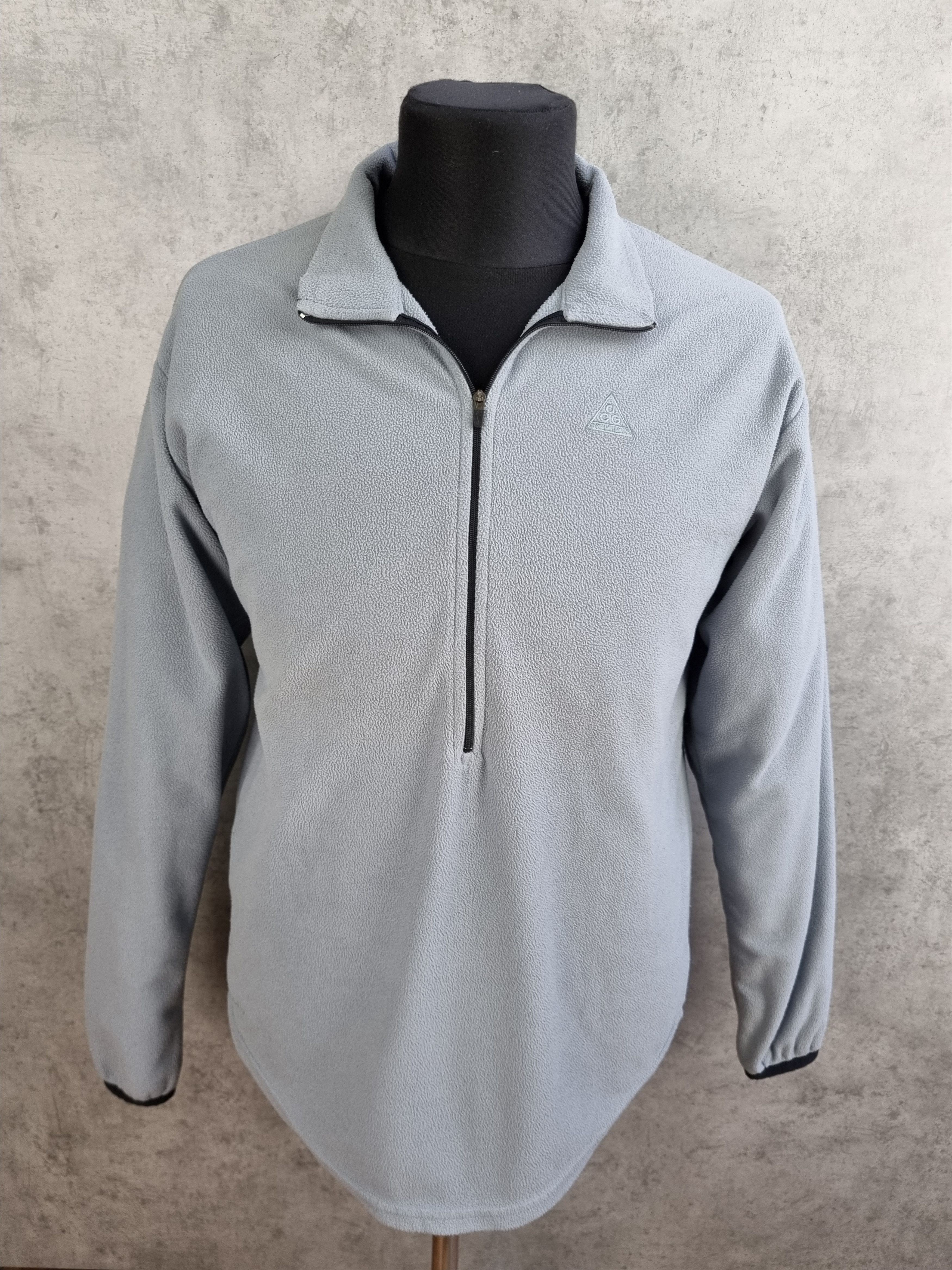 Nike × Nike ACG × Vintage Nike ACG Therma-Fit Fleece 1/4 Zip Pullover Size US M / EU 48-50 / 2 - 2 Thumbnail