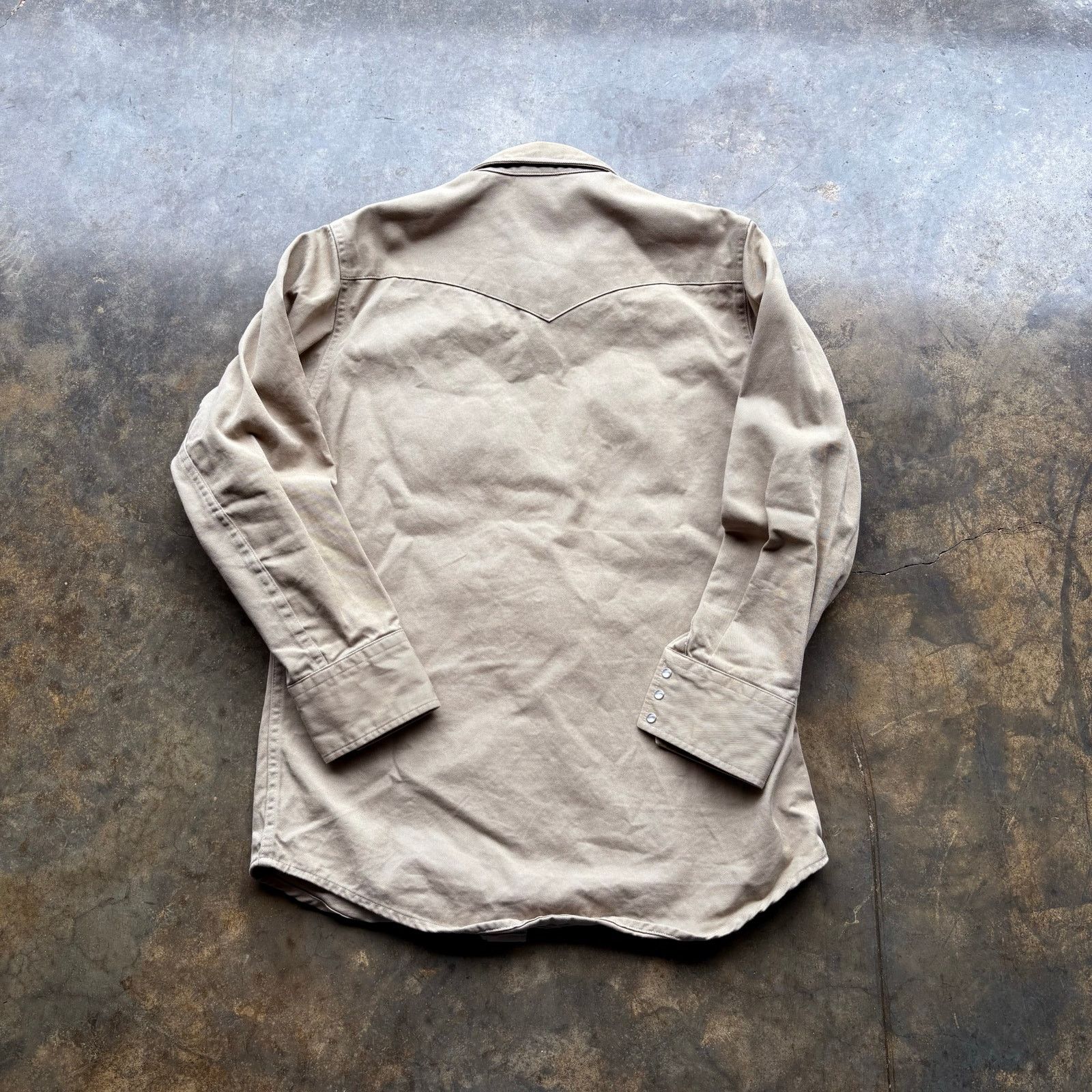 Carhartt Vintage Carhartt Pearl Snap Canvas Work Shirt Size US XL / EU 56 / 4 - 5 Thumbnail