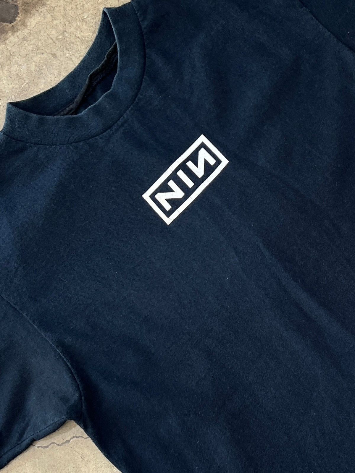 Vintage Vintage 90s Nine Inch Nails NIN Tee XL Size US XL / EU 56 / 4 - 4 Thumbnail