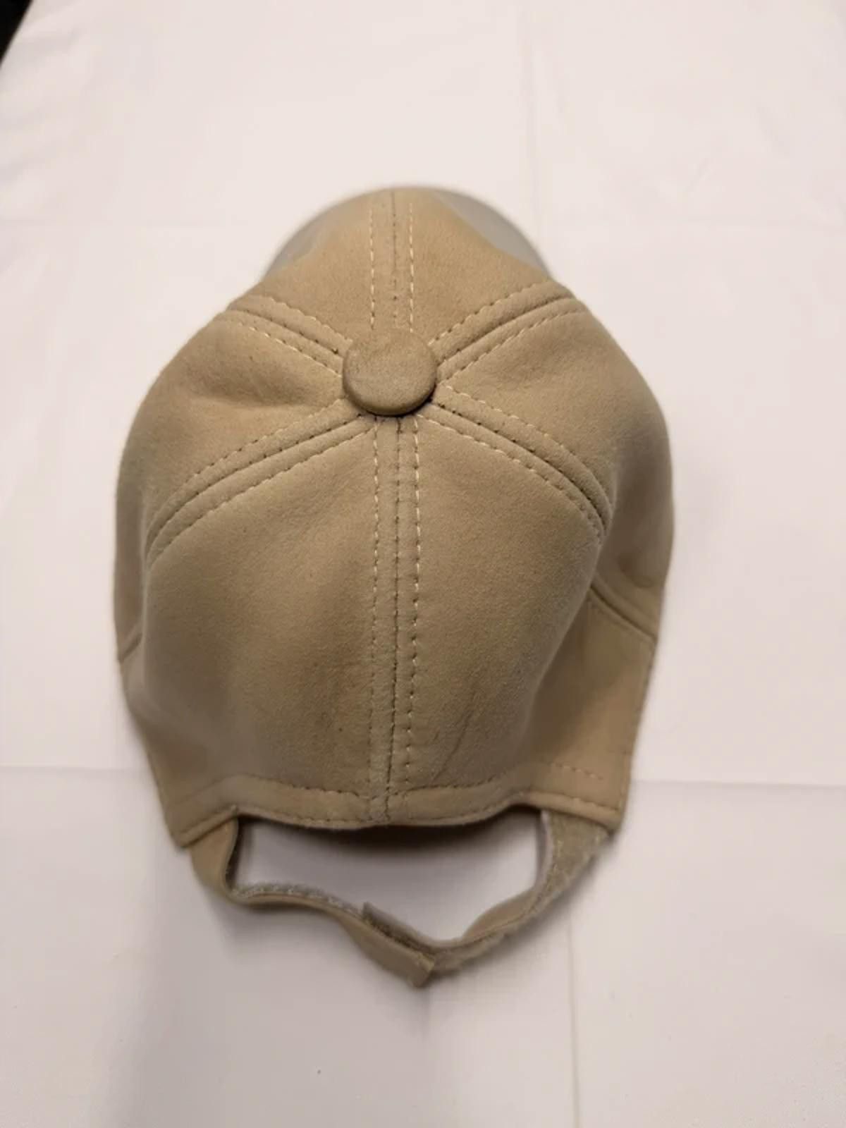 Other NEW Suede Leather Baseball Cap - Premium Hat 038 Size ONE SIZE - 4 Thumbnail
