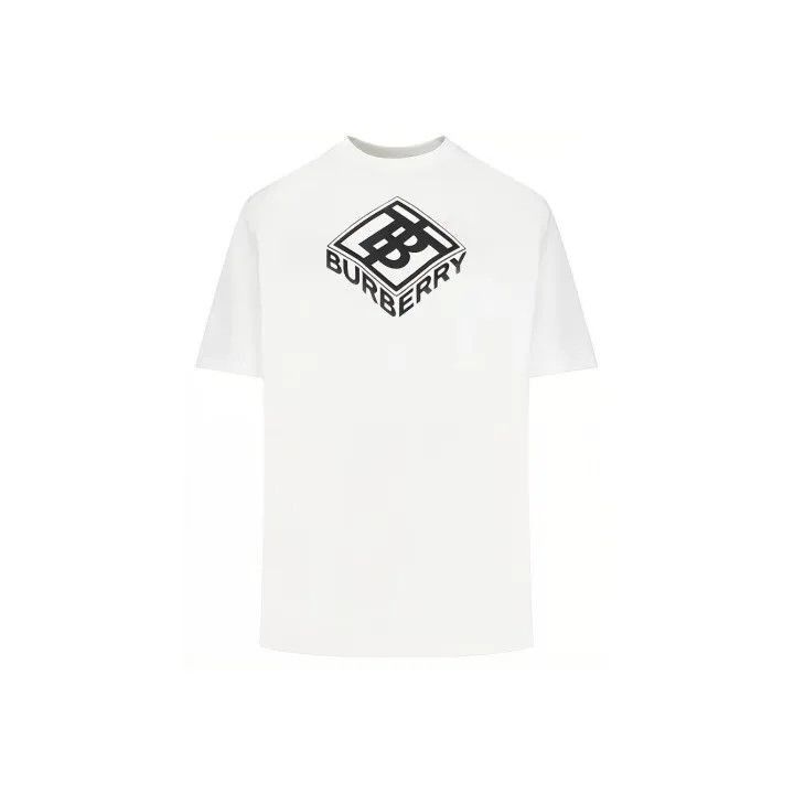 Burberry Burberry Burberry Logo Graphic Cotton T-shirt for All-2507 Size US M / EU 48-50 / 2 - 1 Thumbnail