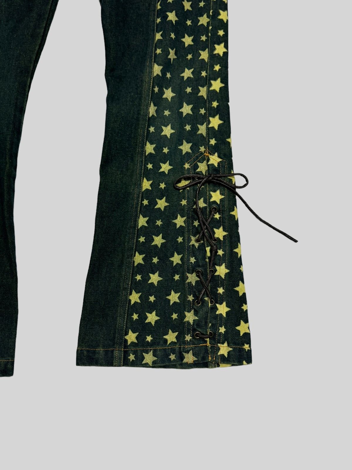 Hysteric Glamour FLARE K.GIRL HYSTERIC GLAMOUR STYLE LACES DENIM Size 24" / US 00 / IT 34 - 8 Thumbnail