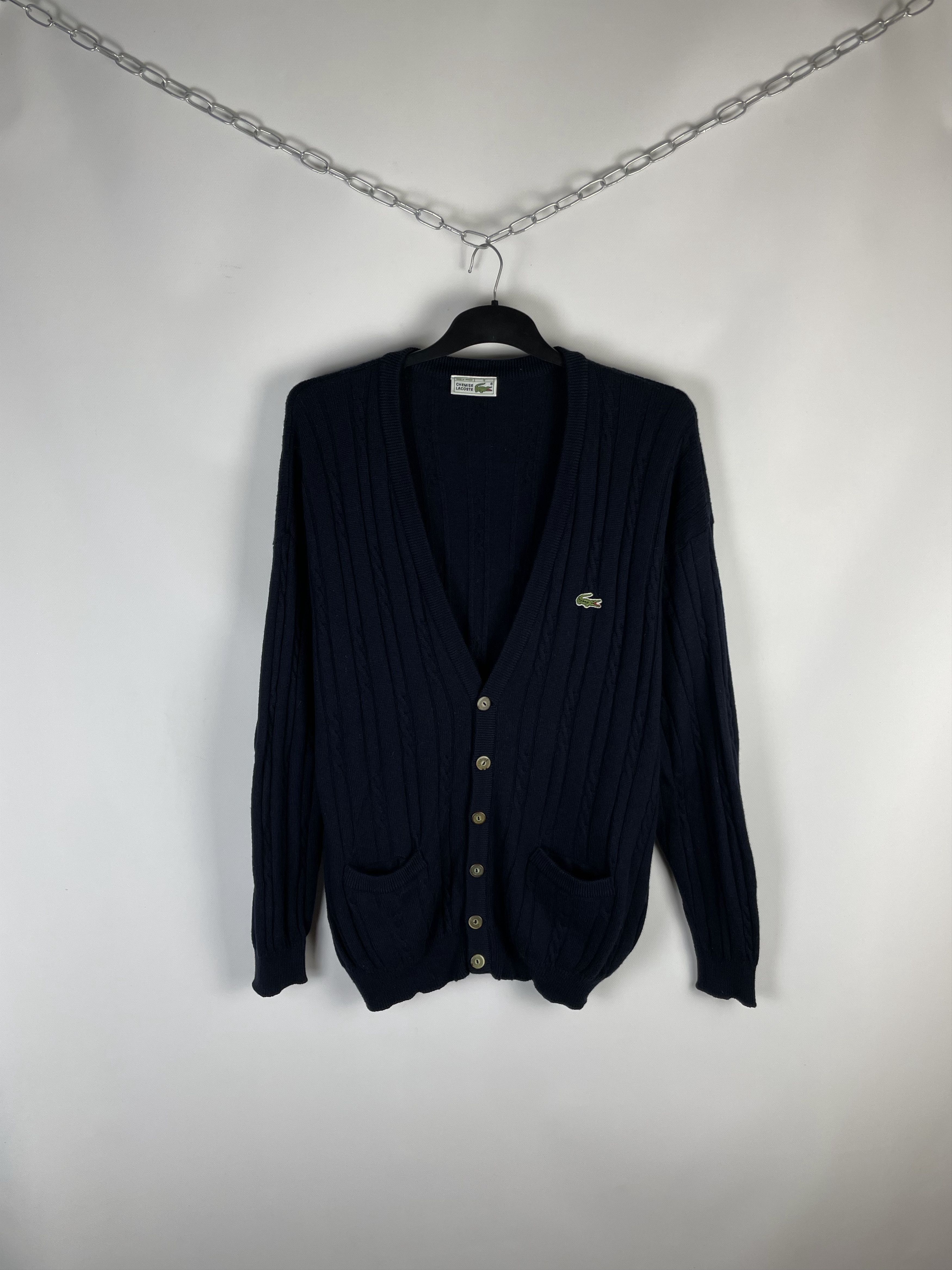Lacoste Lacoste vintage cardigan sweater Size US M / EU 48-50 / 2 - 1 Thumbnail