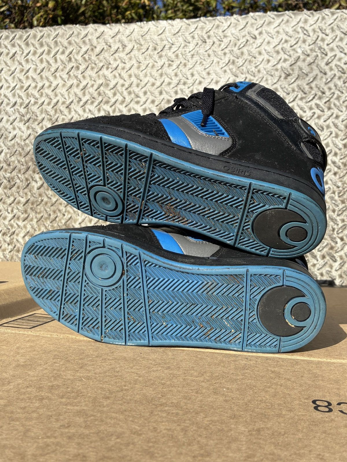 Osiris Osiris NYC 83 LTE Rare Blue Black Men's High Top Skate 7.5 Size US 7.5 / EU 40-41 - 7 Thumbnail