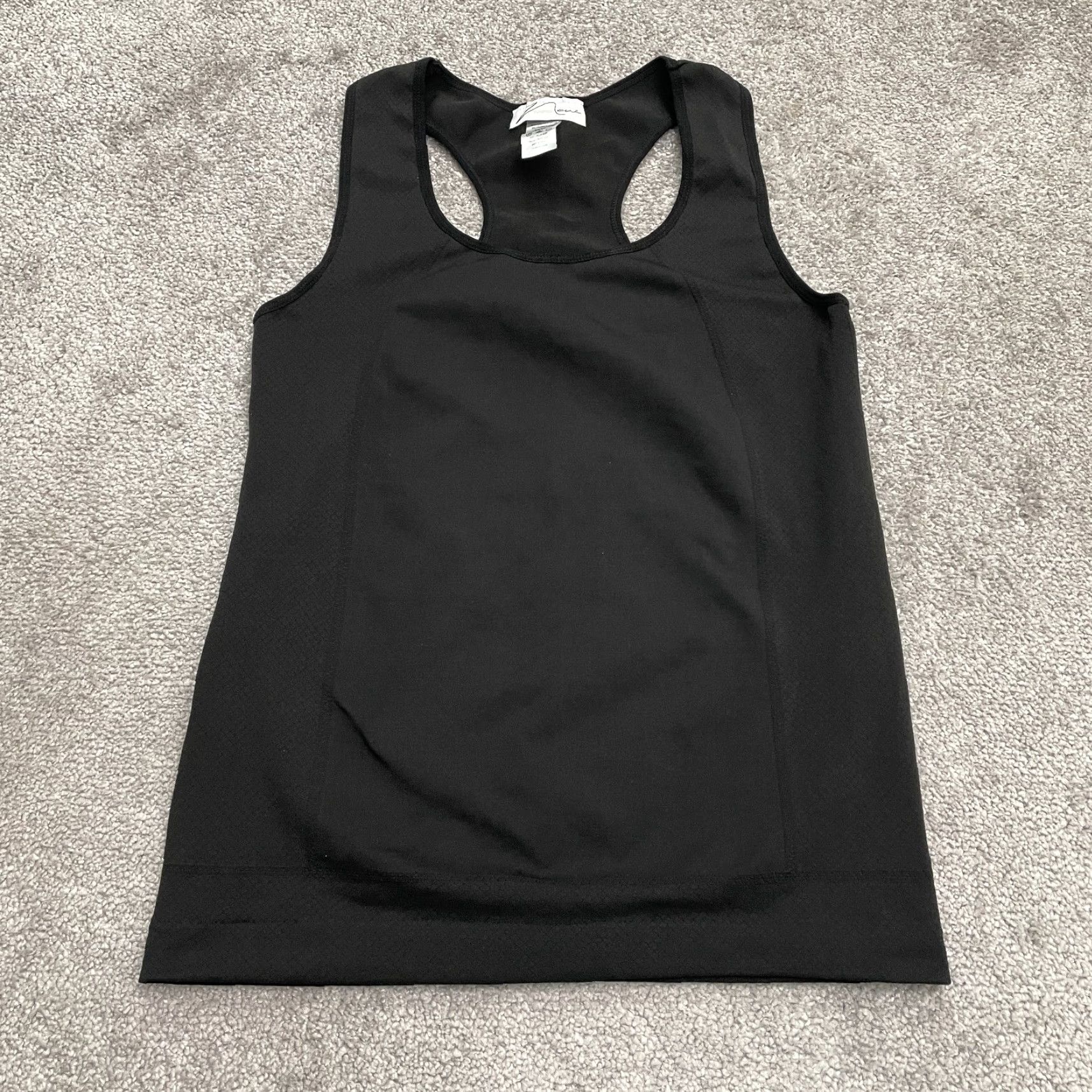 Vintage Neue Fashion Shape Wear Tank Top Womens Plus Size Black Racerback Sleeveless Size XL / US 12-14 / IT 48-50 - 2 Thumbnail