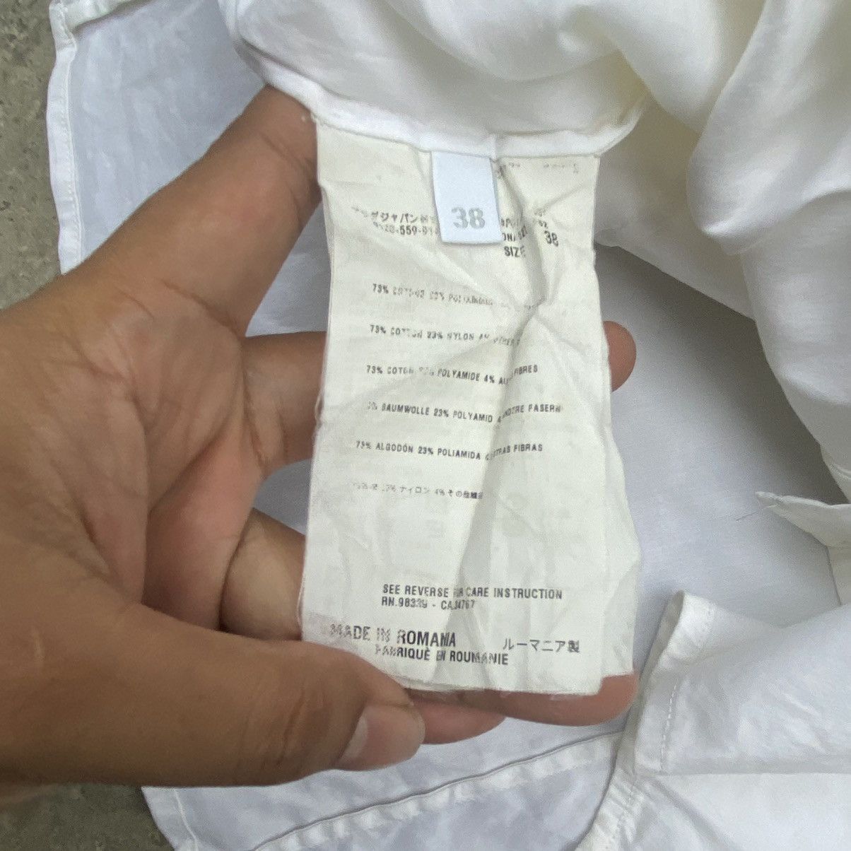 Prada Prada White Shirt Size S / US 4 / IT 40 - 5 Thumbnail