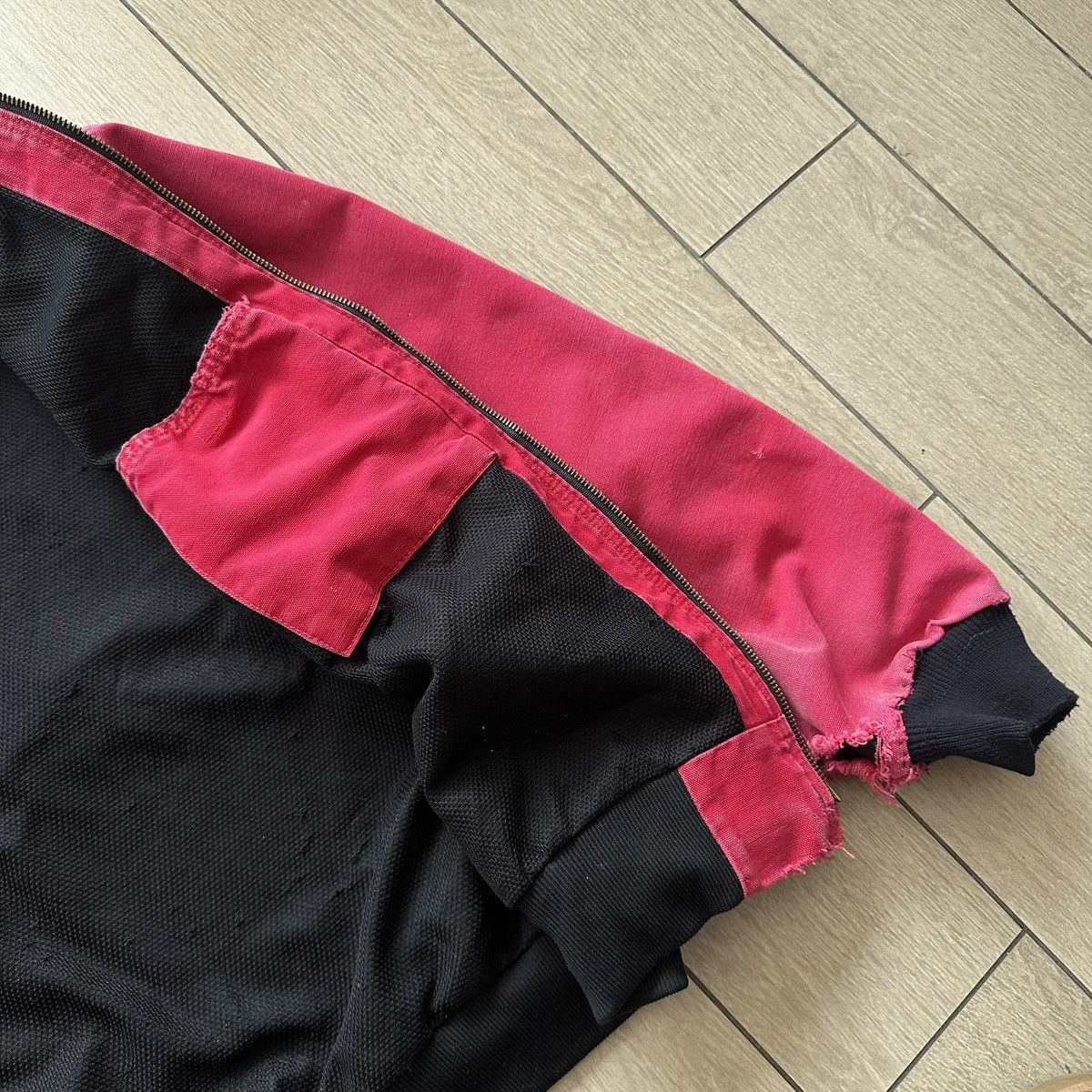 Carhartt Rare Carhartt Duck Active Jacket 90s – Red [Made in USA] Size US L / EU 52-54 / 3 - 17 Thumbnail