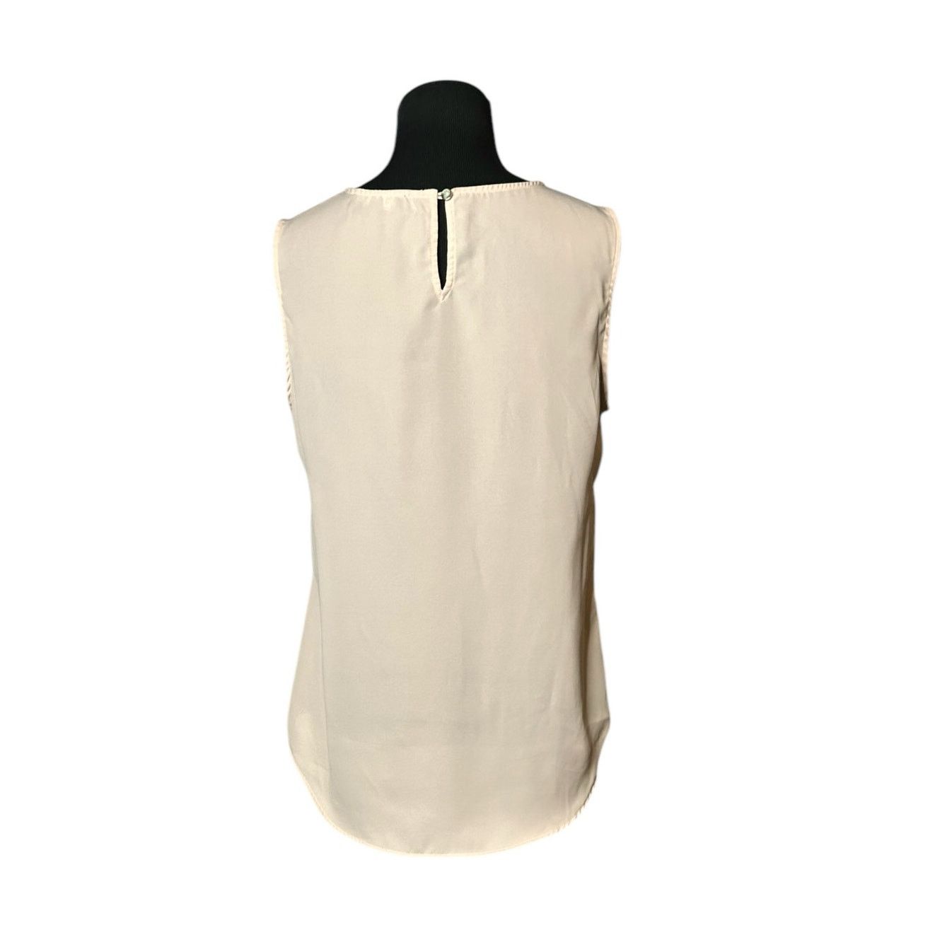 DKNY DKNY cream sleeveless cami blouse size Small Size S / US 4 / IT 40 - 2 Thumbnail