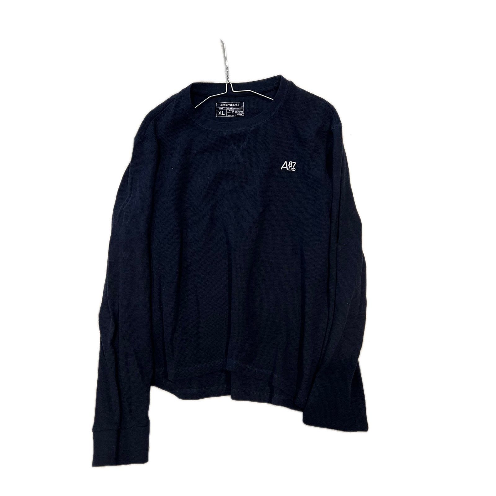 Aeropostale Aeropostale Men's Crewneck Sweatshirt - Navy Blue - Size XL Size US M / EU 48-50 / 2 - 1 Thumbnail