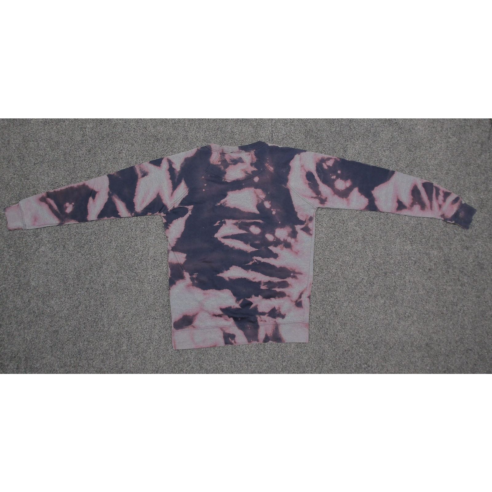 Vintage Vintage Y2K Bleached Raglan Oversized Boxy Tunic Sweatshirt Size S / US 4 / IT 40 - 5 Thumbnail