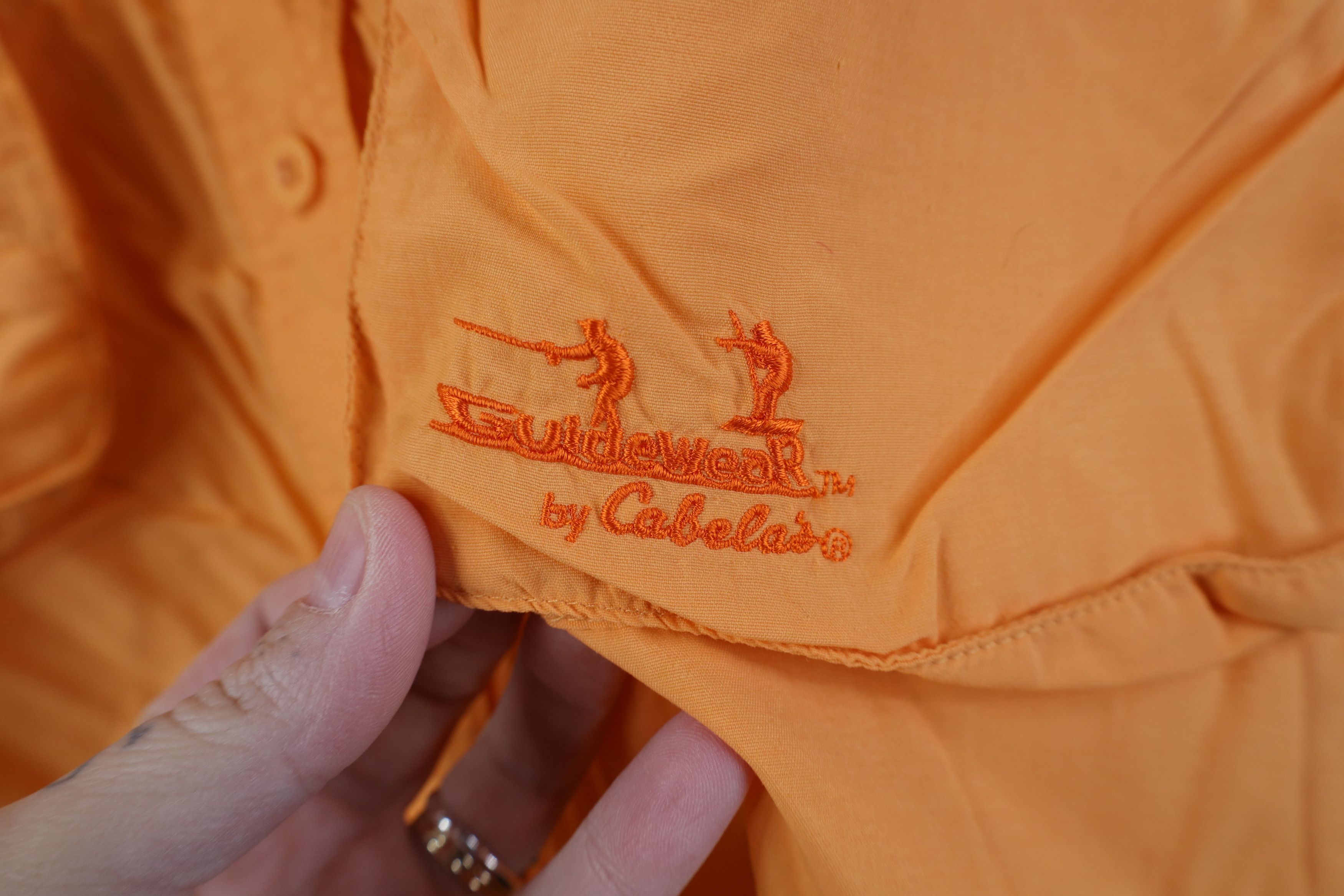 Cabelas Vintage Cabelas Guidewear Safari Bush Trekking Button Shirt Size L / US 10 / IT 46 - 4 Thumbnail