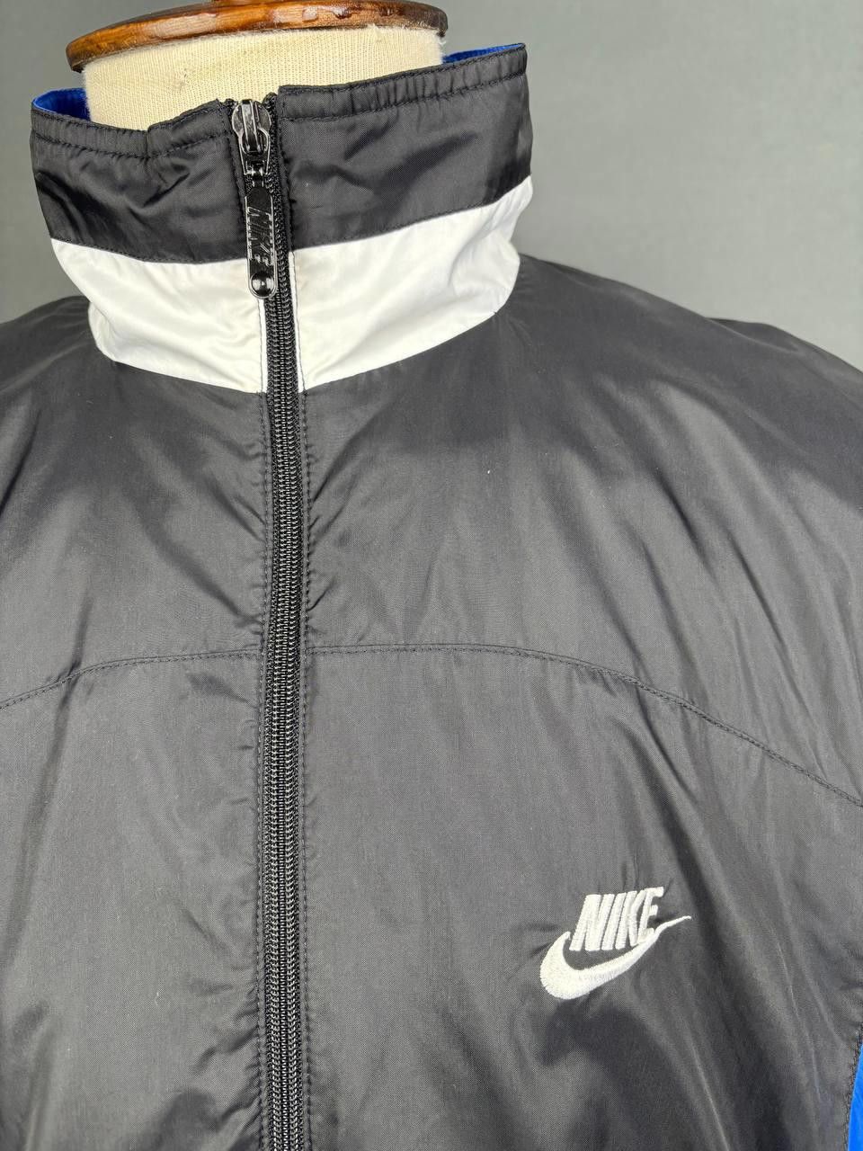 Nike Nike Windbreaker Jacket Size M Black Blue Vintage Size US M / EU 48-50 / 2 - 3 Thumbnail