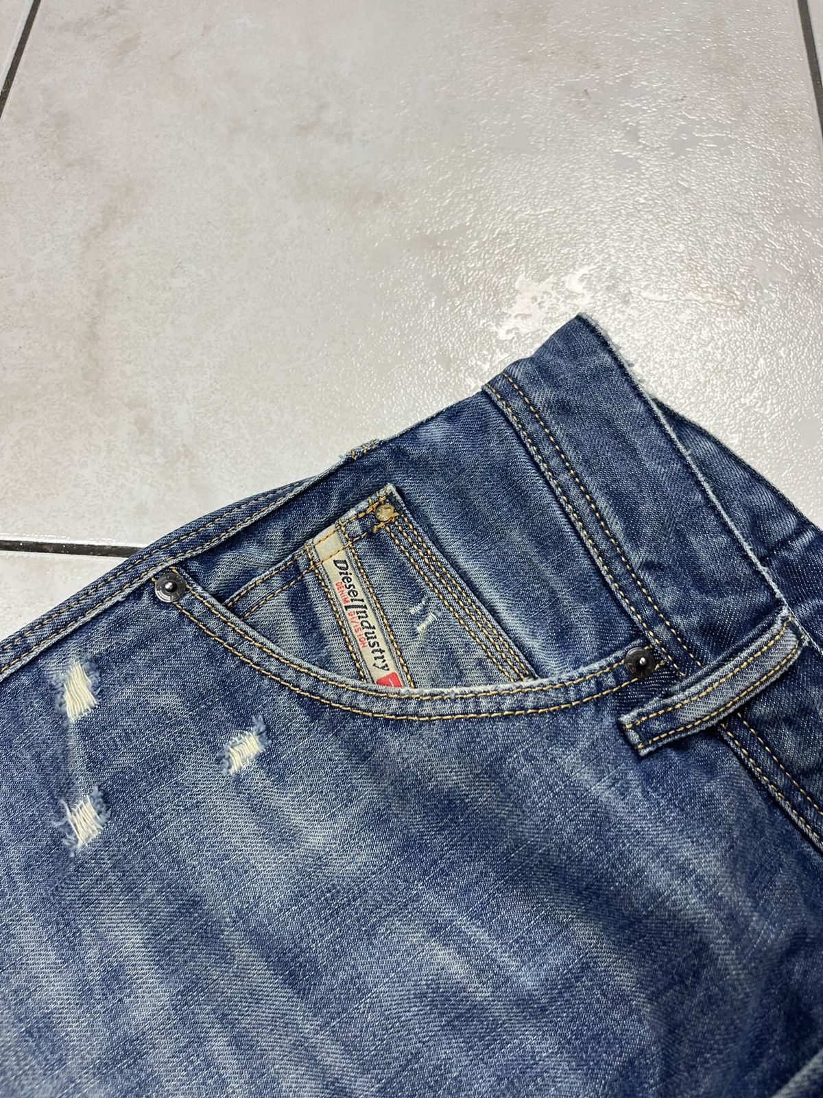 Diesel × Vintage Vintage Diesel krooley y2k distressed denim jeans pants Size US 30 / EU 46 - 11 Thumbnail