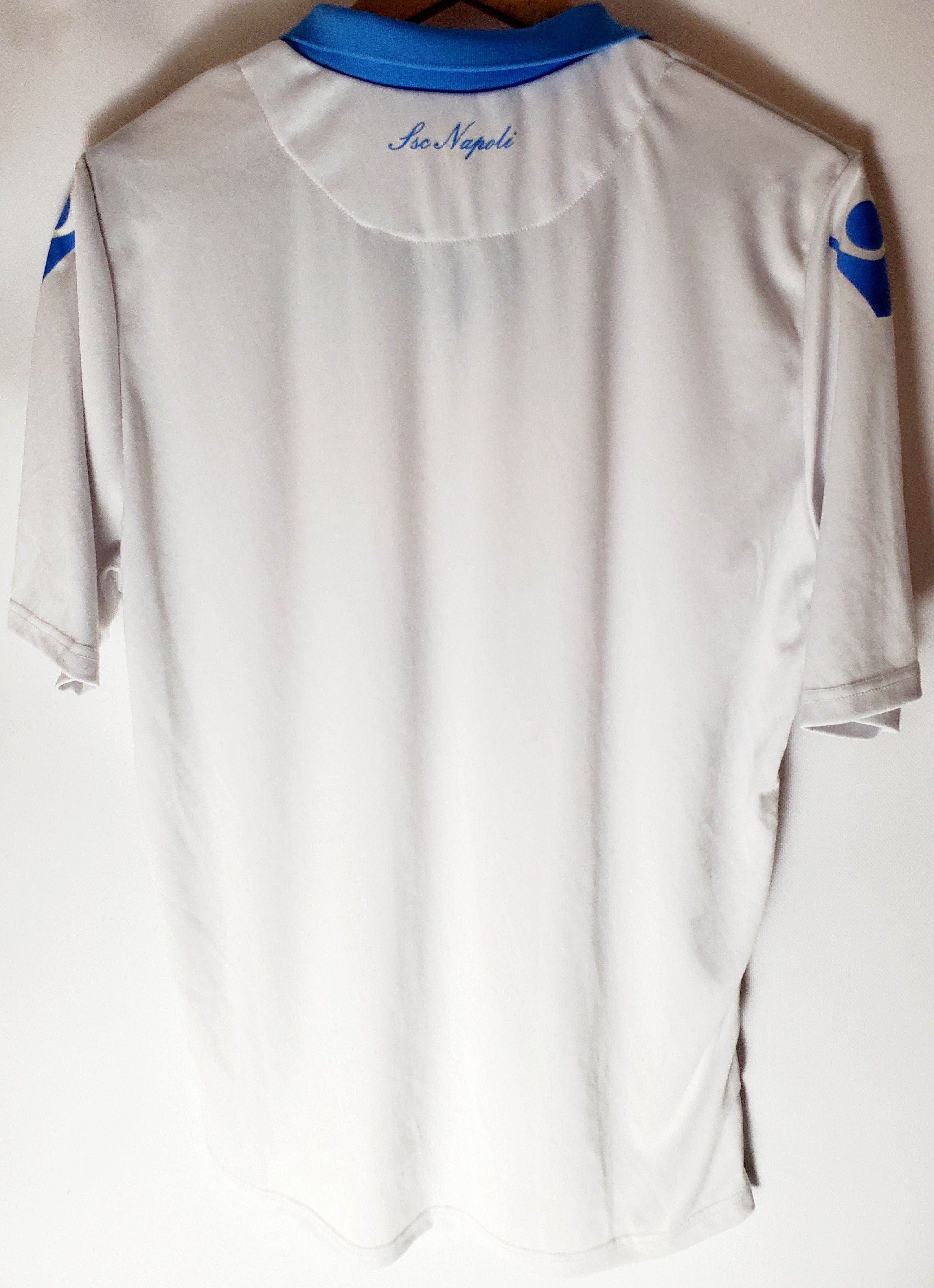 Macron NAPOLI ITALY 2014/2015 AWAY FOOTBALL JERSEY MACRON SIZE L Size US L / EU 52-54 / 3 - 6 Thumbnail