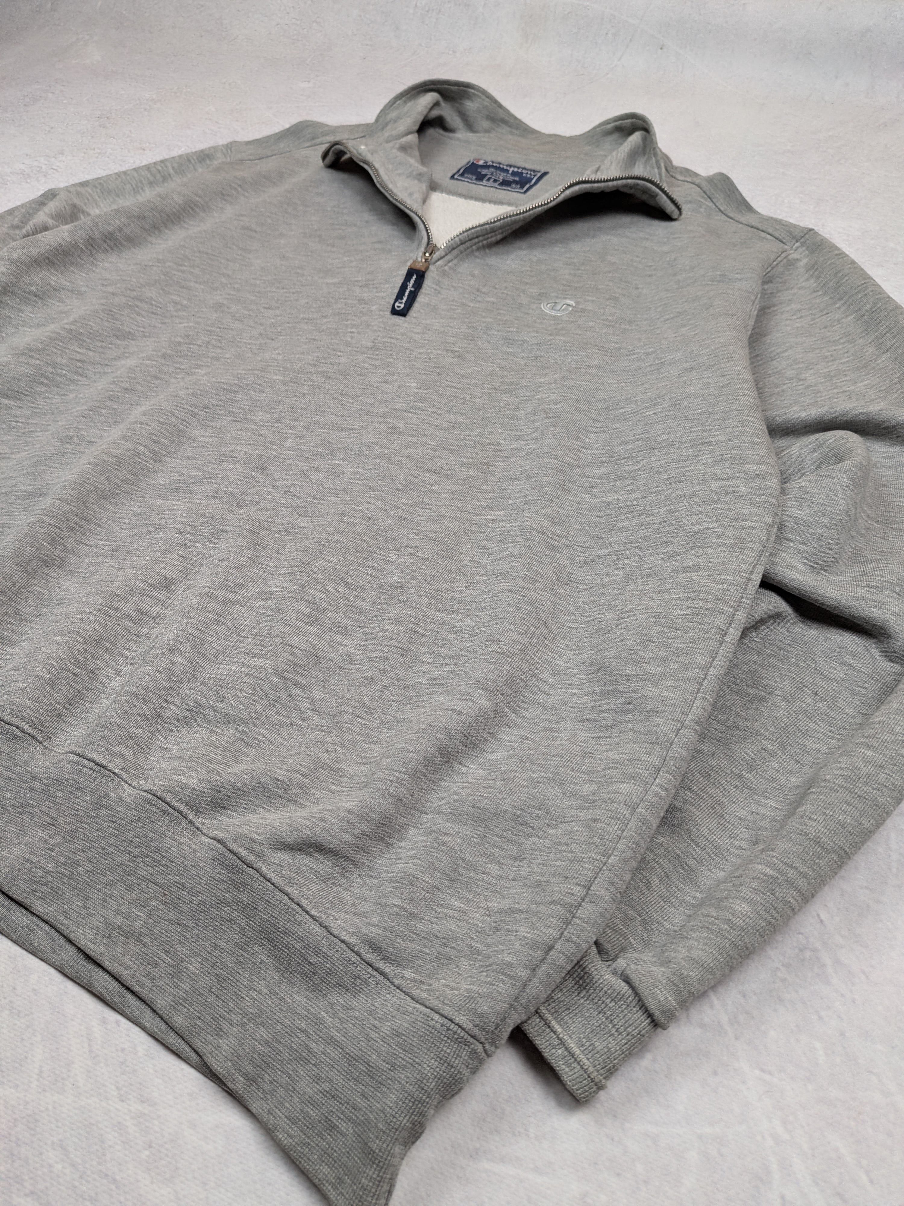 Champion Champion Vintage 1/4 Zip Sweatshirt Y2K Size L Size US L / EU 52-54 / 3 - 5 Thumbnail