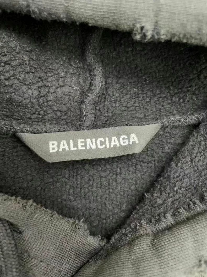 Balenciaga Balenciaga Black Architectural Hoodie Size US XS / EU 42 / 0 - 4 Thumbnail