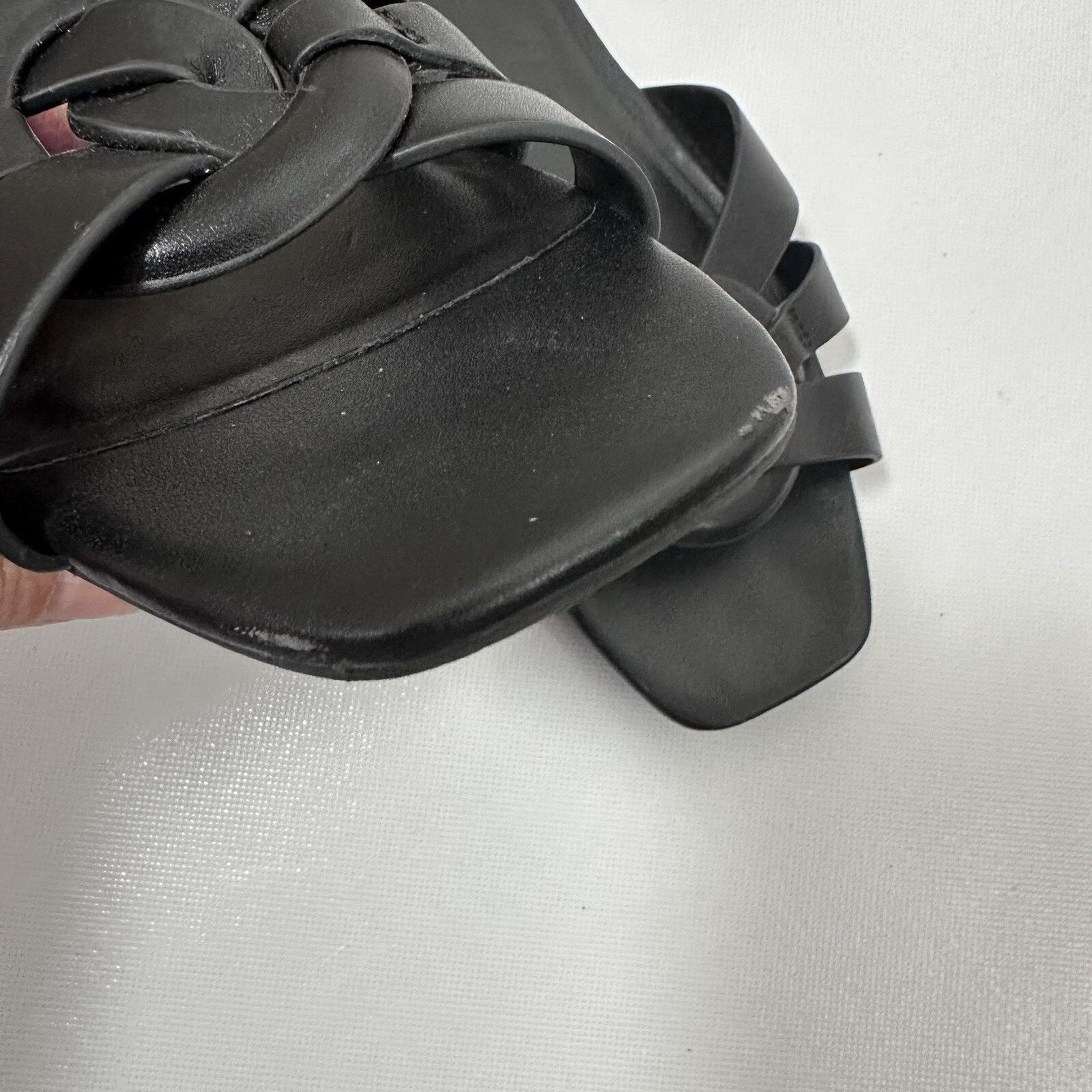 Other INC International Concepts Sandals Gargi Faux Leather Slide Size US 8.5 / IT 38.5 - 11 Thumbnail
