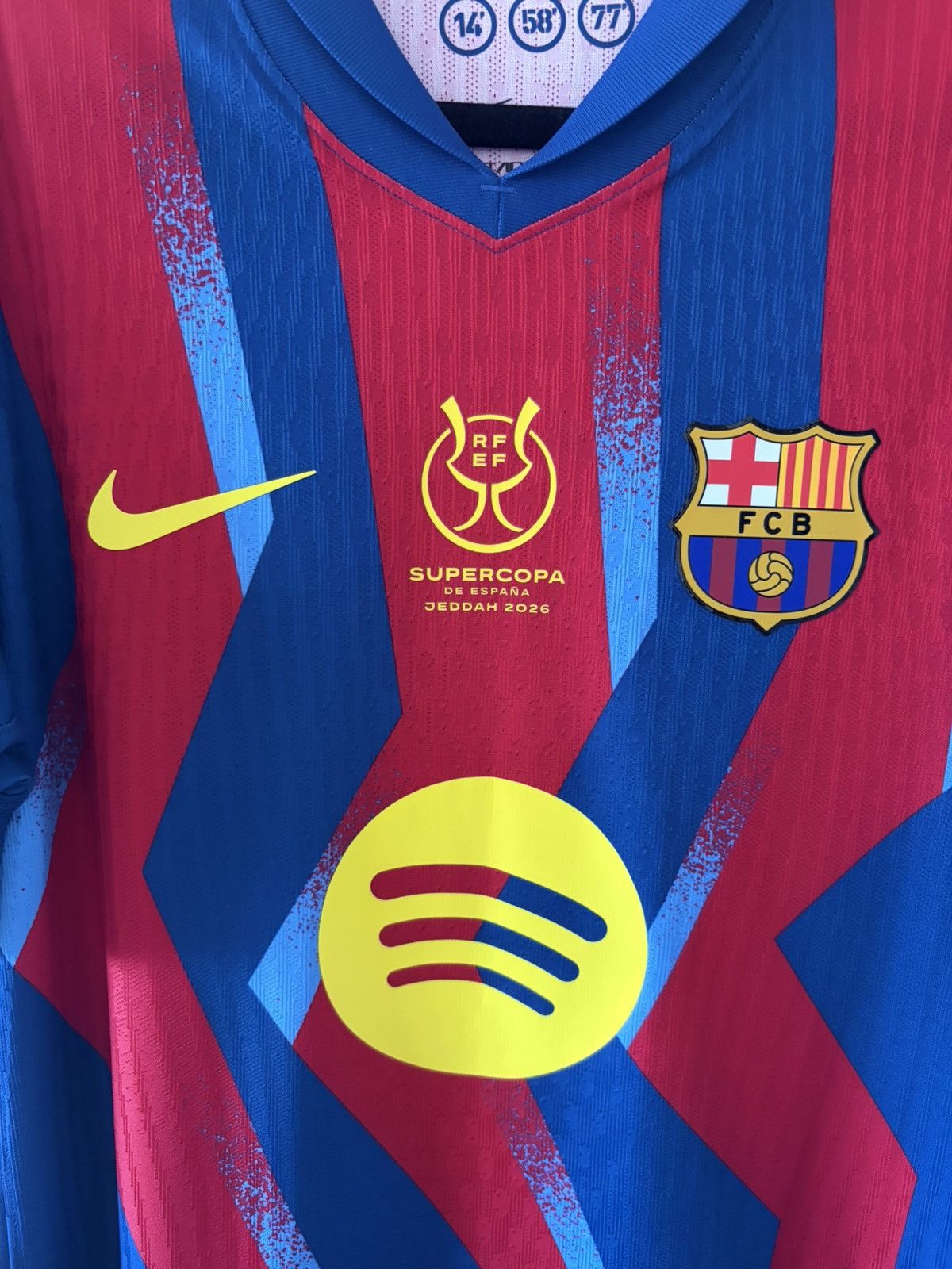Barcelona nike 2025/2026 czwarta Raphinha ADV meczowa — zdjęcie 6