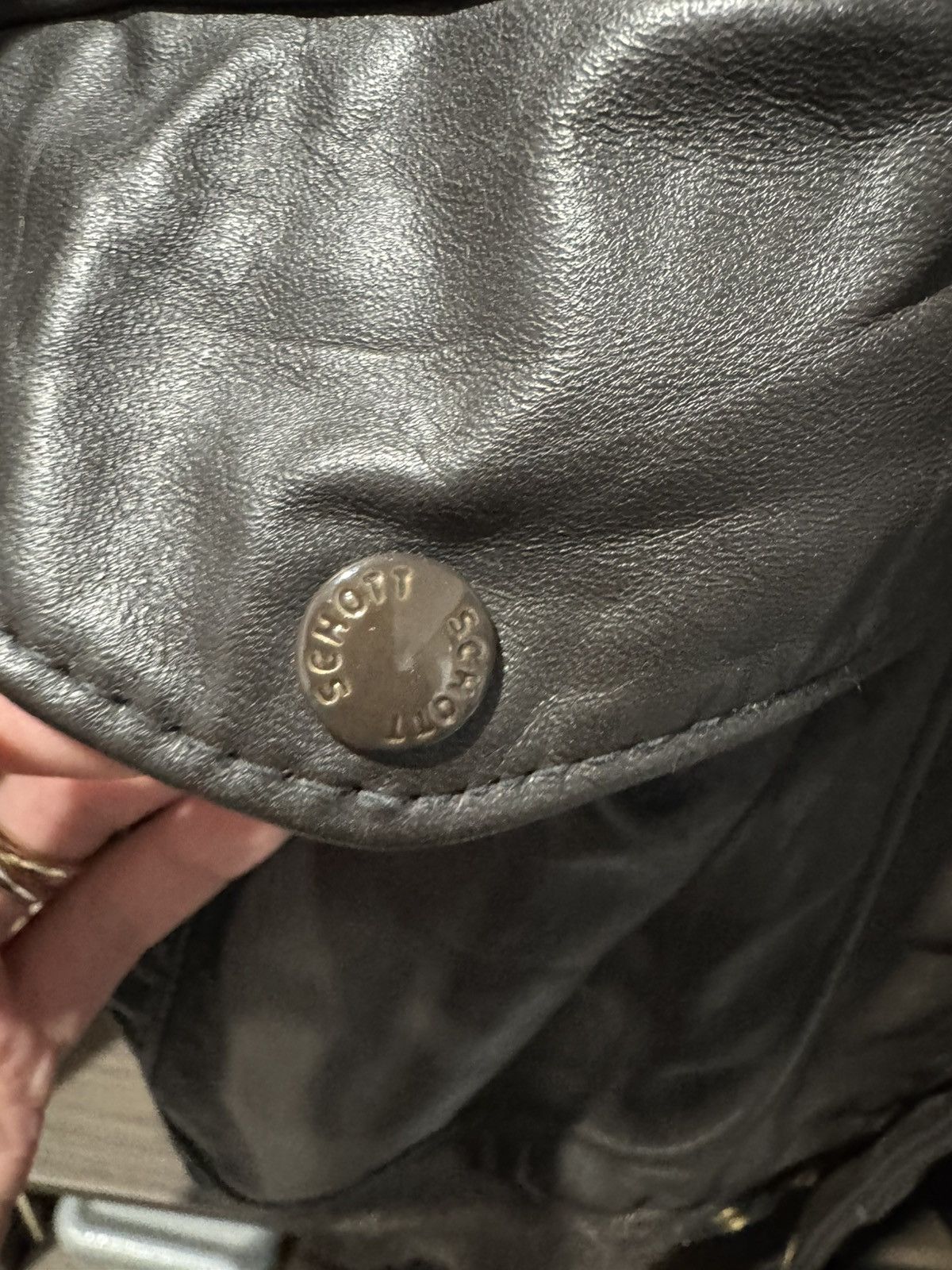 Schott Schott brown leather A2 leather jacket Size US XS / EU 42 / 0 - 3 Thumbnail
