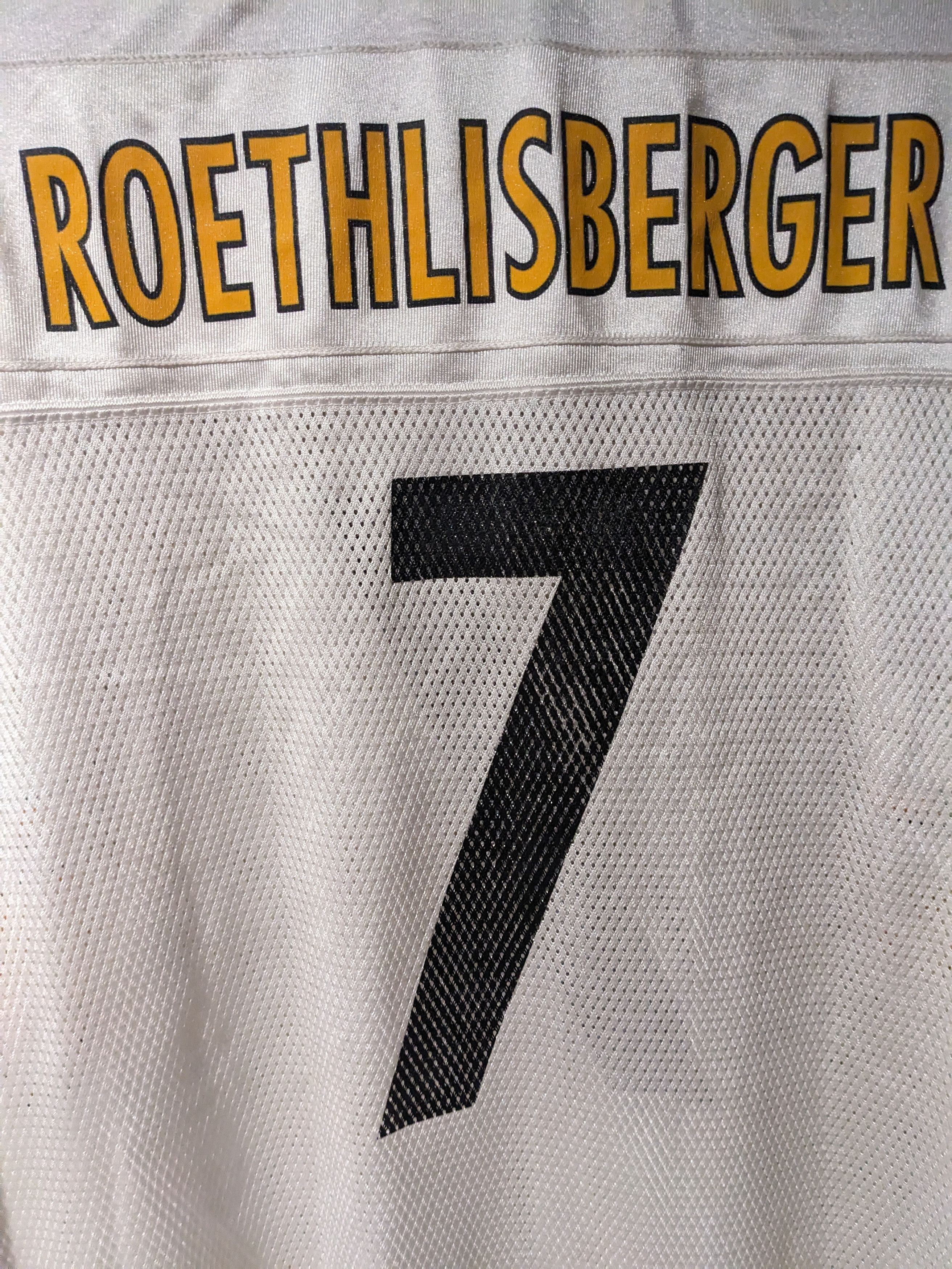 NFL × Vintage Vintage 2004 Pittsburgh Steelers Roethlisberger NFL Jersey Size US XXL / EU 58 / 5 - 2 Thumbnail