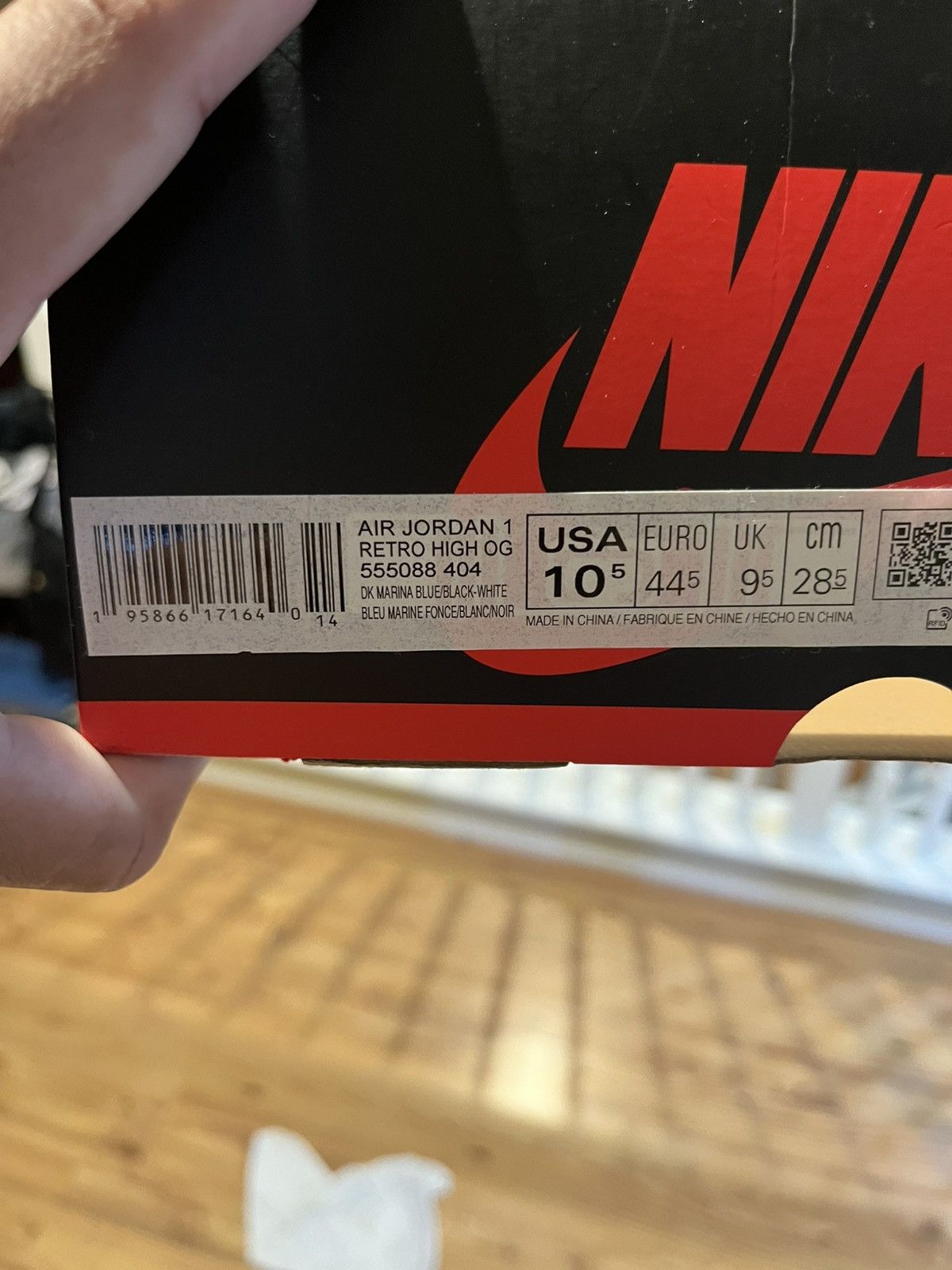 Jordan Brand Mens Jordan 1 Size US 10.5 / EU 43-44 - 7 Thumbnail
