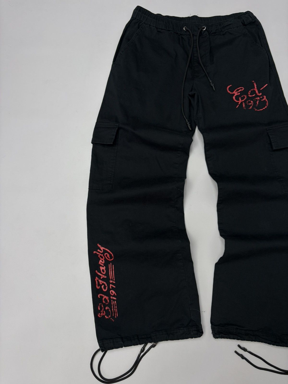 Ed Hardy VTG Ed Hardy x Urban Outfitters Dragon Cargo Jeans Pants Y2K Size US 30 / EU 46 - 8 Thumbnail
