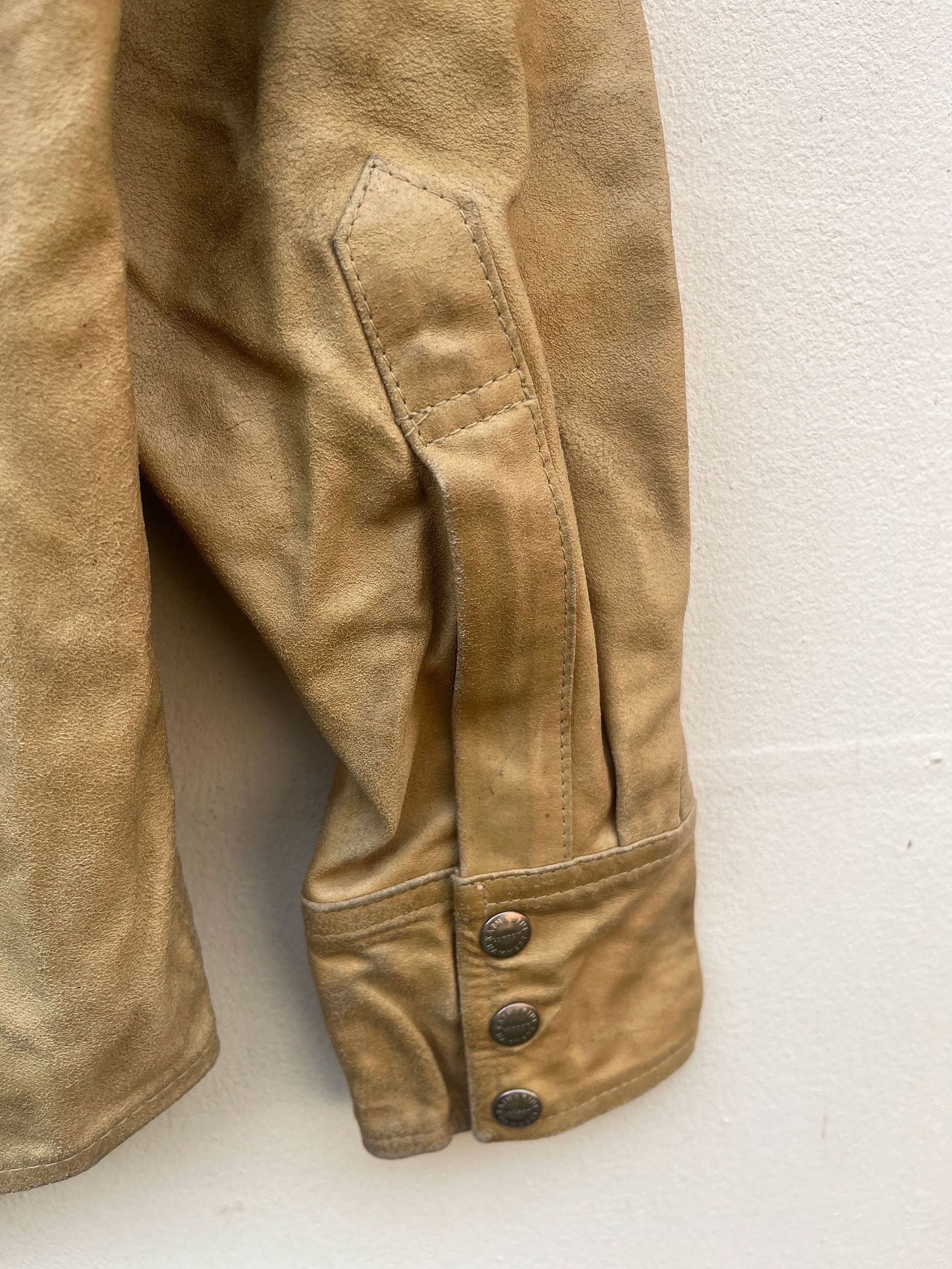 Katharine Hamnett London Katherine Hamnet Leather American Long Sleeve Snap Button Size US M / EU 48-50 / 2 - 6 Thumbnail