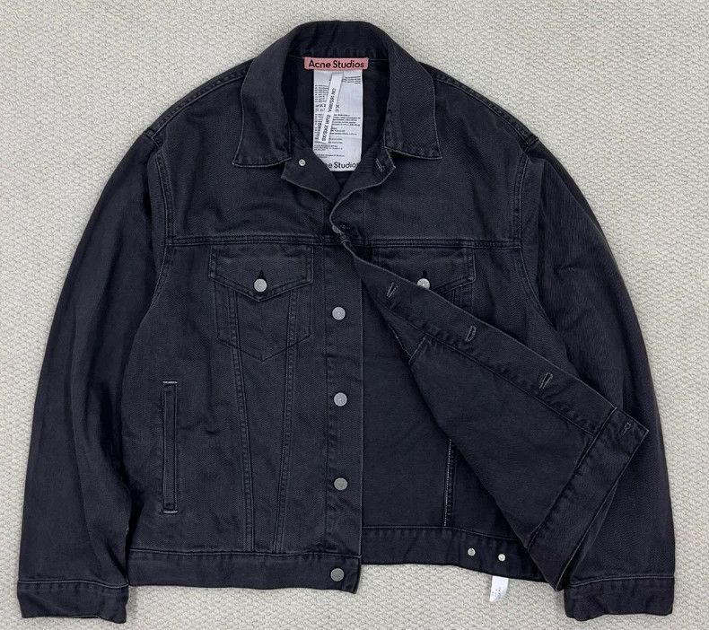 Acne Studios acne studios Denim jacket with single-row lapels 2504-Nexta Size US XS / EU 42 / 0 - 2 Thumbnail