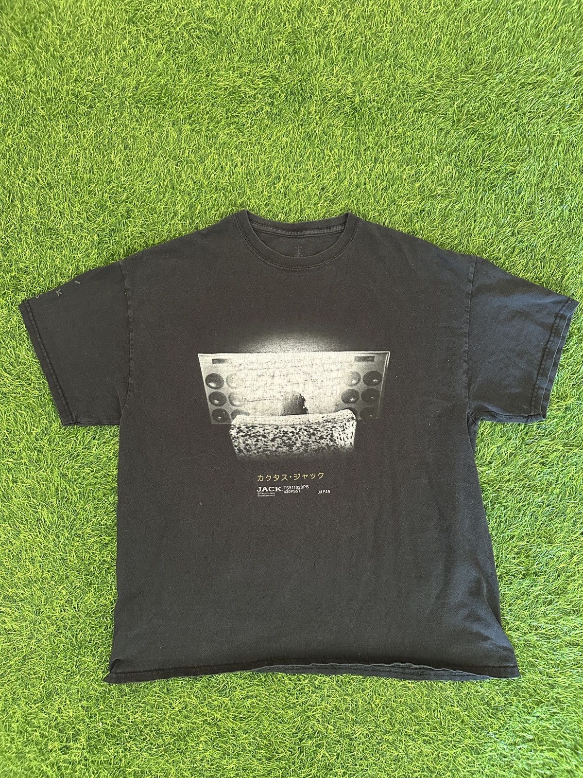Travis Scott Cactus jack travis scott playstation chair japan t shirt szL Size US L / EU 52-54 / 3 - 1 Thumbnail