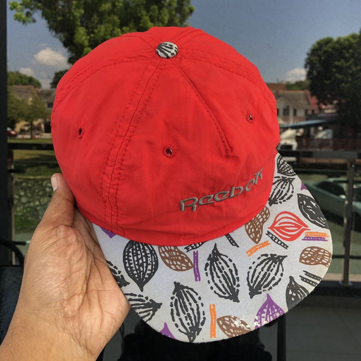 Reebok Vintage Reebok USA 🇺🇸 Baseball Caps Red Hats for Men Snapback Size ONE SIZE - 3 Thumbnail