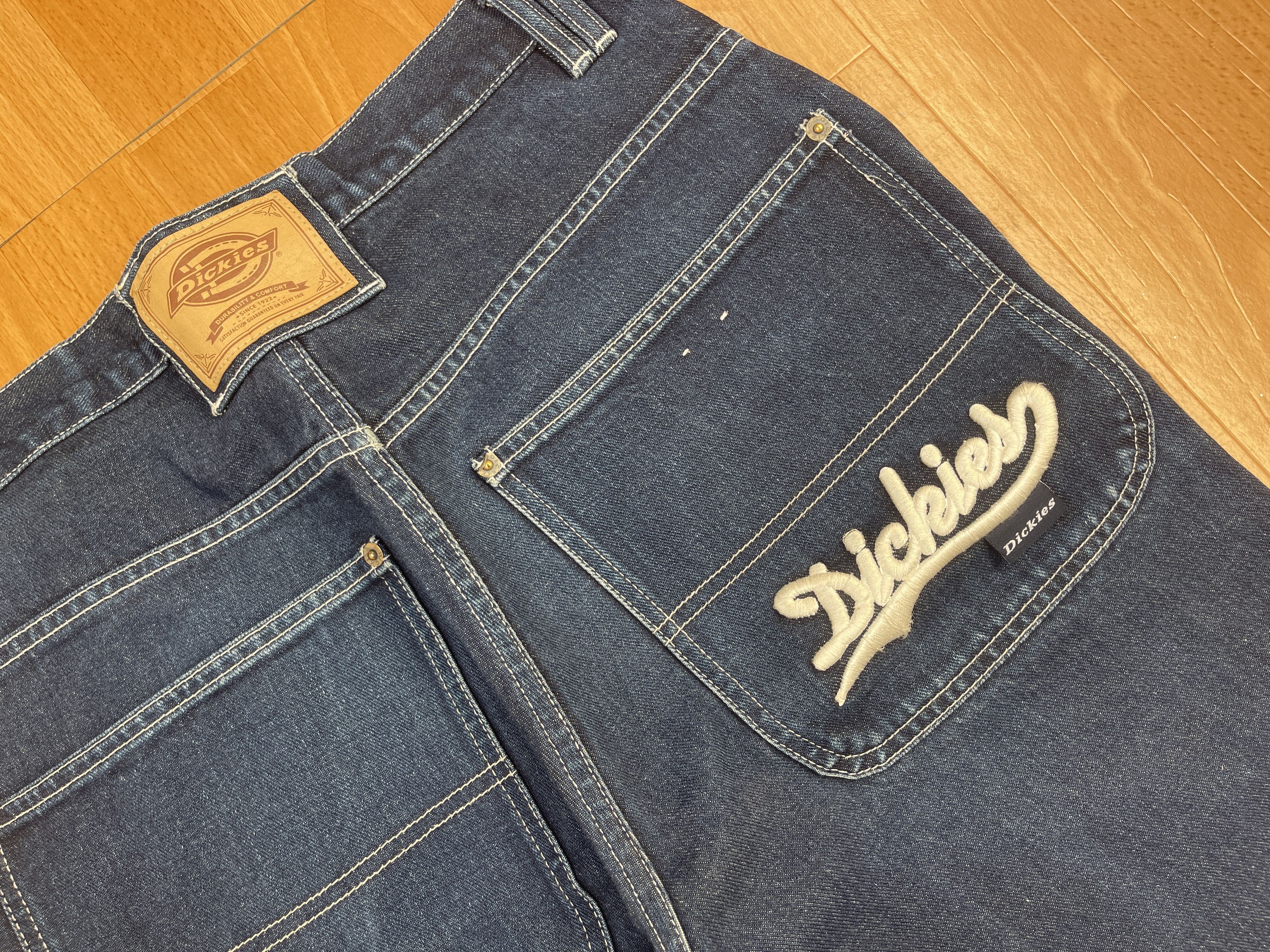 Dickies Dickies jeans, vintage baggy Big Daddy hip hop 90s skater 32 Size US 32 / EU 48 - 4 Thumbnail