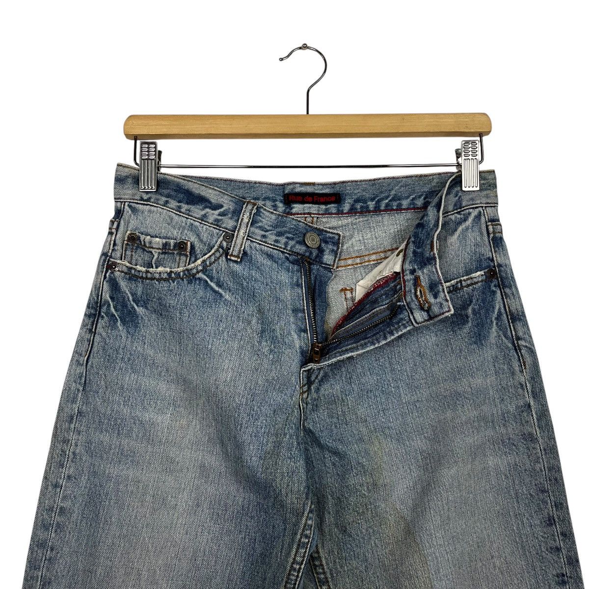 20471120 Vintage Blue De France Denim Size 28" / US 6 / IT 42 - 14 Thumbnail