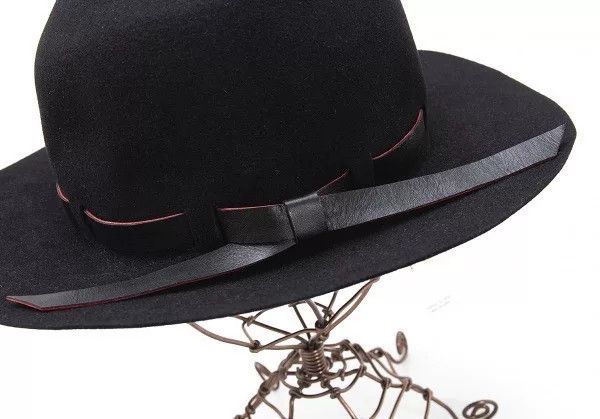 Yohji Yamamoto Yohji Yamamoto Noir Wool Hat Size ONE SIZE - 3 Thumbnail