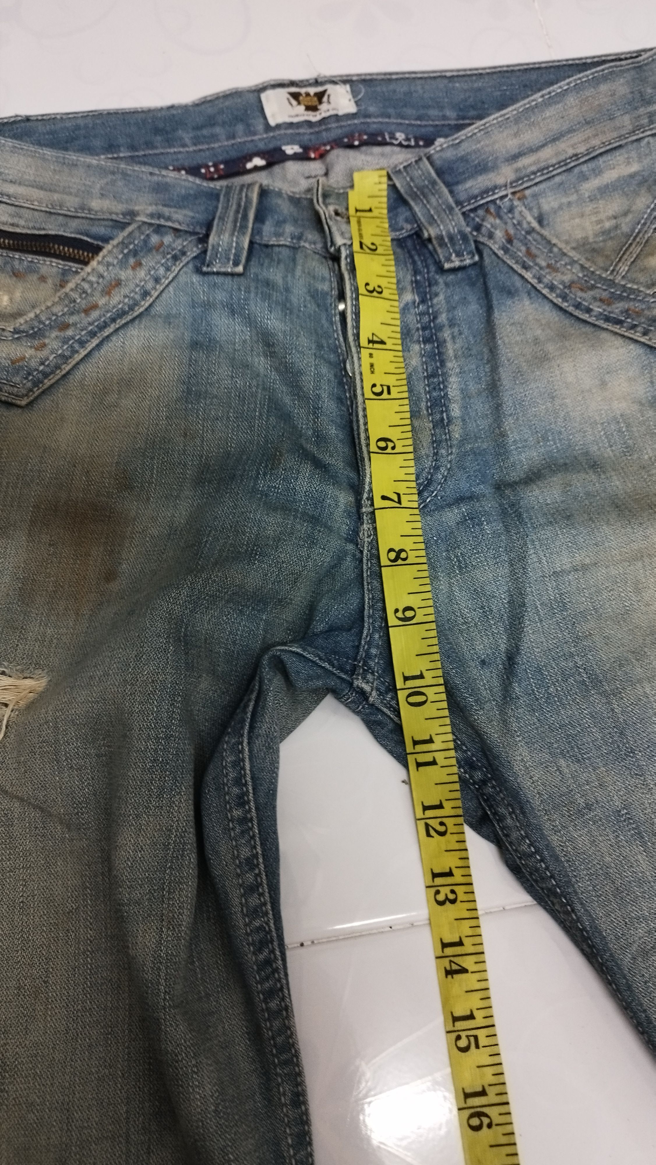 Antik Denim × Cowboy Equipment × Le Grande Bleu (L.G.B.) ANTIK DENIM flare Size US 32 / EU 48 - 6 Thumbnail