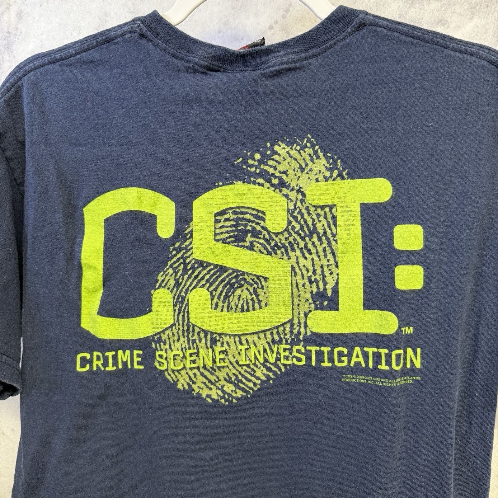 Vintage Vintage CSI Crime Scene Investigations T Shirt Mens Medium Size US M / EU 48-50 / 2 - 1 Thumbnail