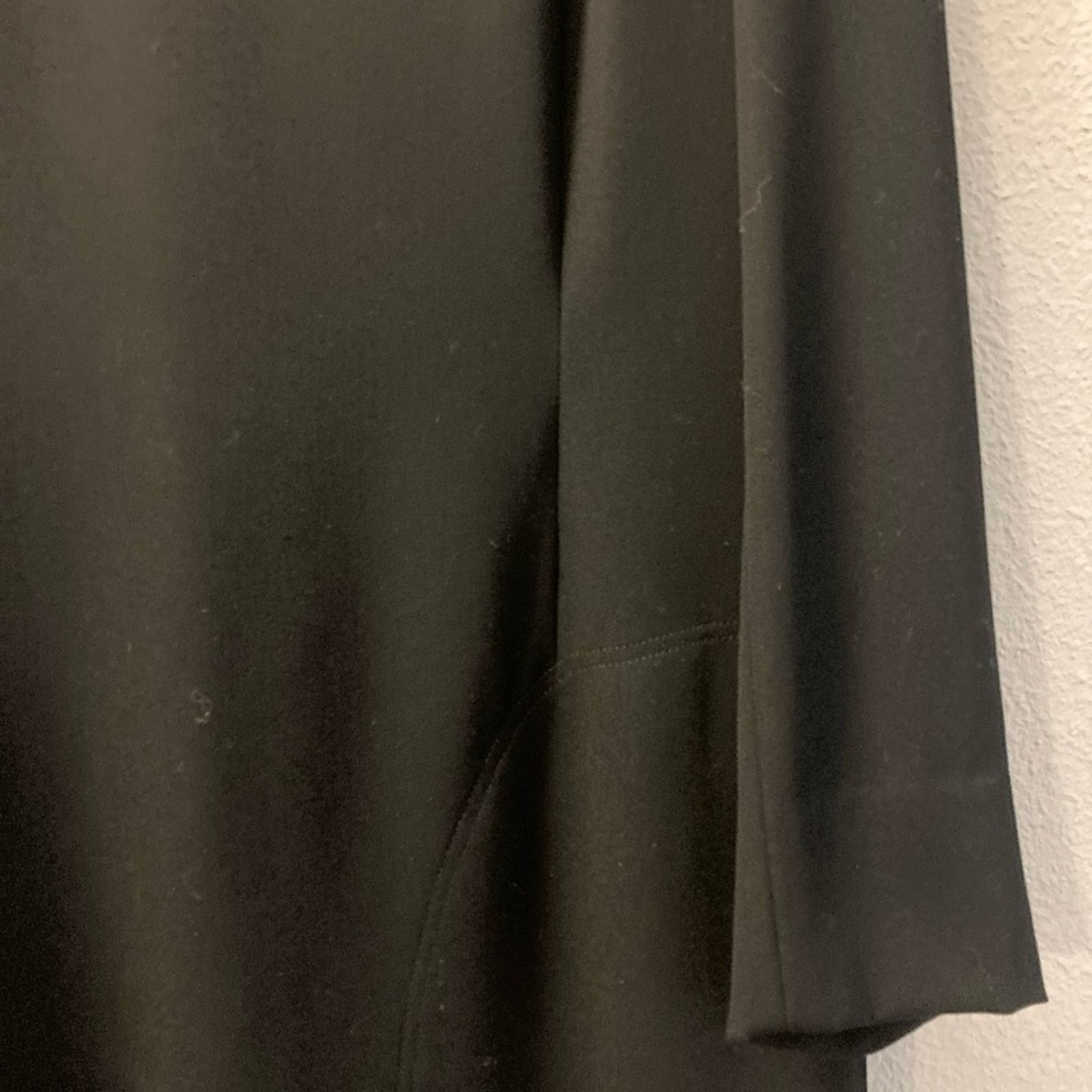 Moschino Moschino couture black long sleeve pocket dress Size L / US 10 / IT 46 - 3 Thumbnail
