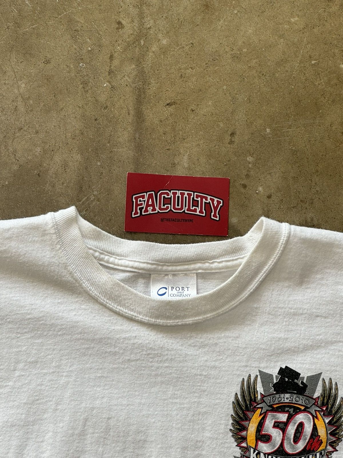 Vintage Vintage 50th Anniversary Knoxville Nationals Tee Sz. XXL Size US XXL / EU 58 / 5 - 4 Thumbnail