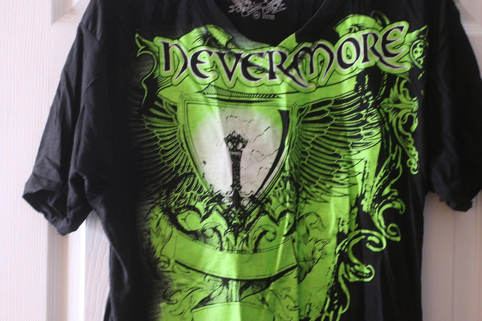 Other Vintage Nevermore Heavy Metal Band Tee Shirt CA#07658 Size US XXL / EU 58 / 5 - 3 Thumbnail