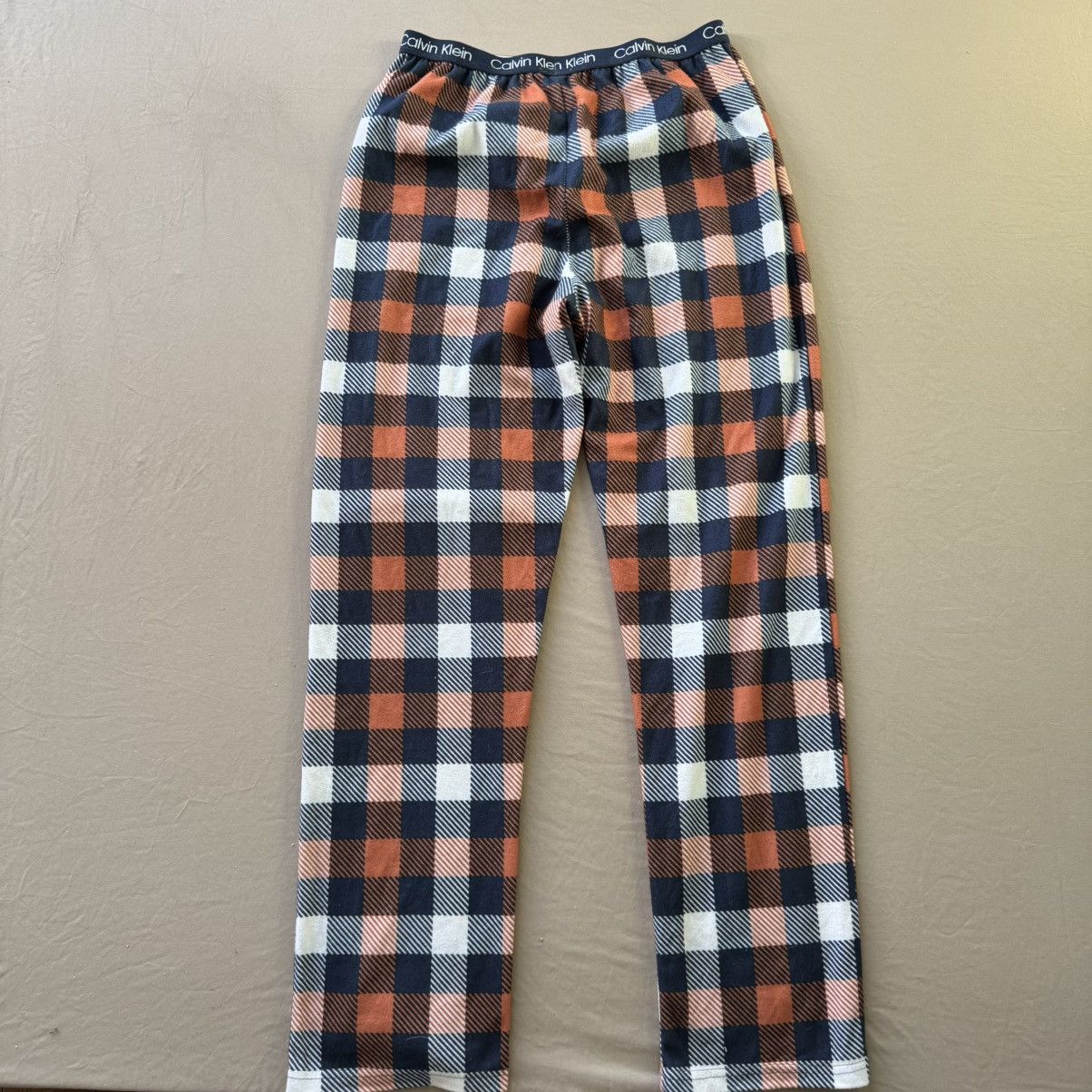 Calvin Klein Calvin Klein Plaid Fleece Pajama Pants Size US 28 / EU 44 - 2 Thumbnail