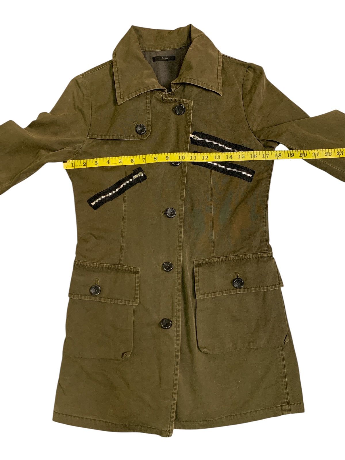 Japanese Brand Rare Design Accuse Army Style Parkas Size S / US 4 / IT 40 - 7 Thumbnail